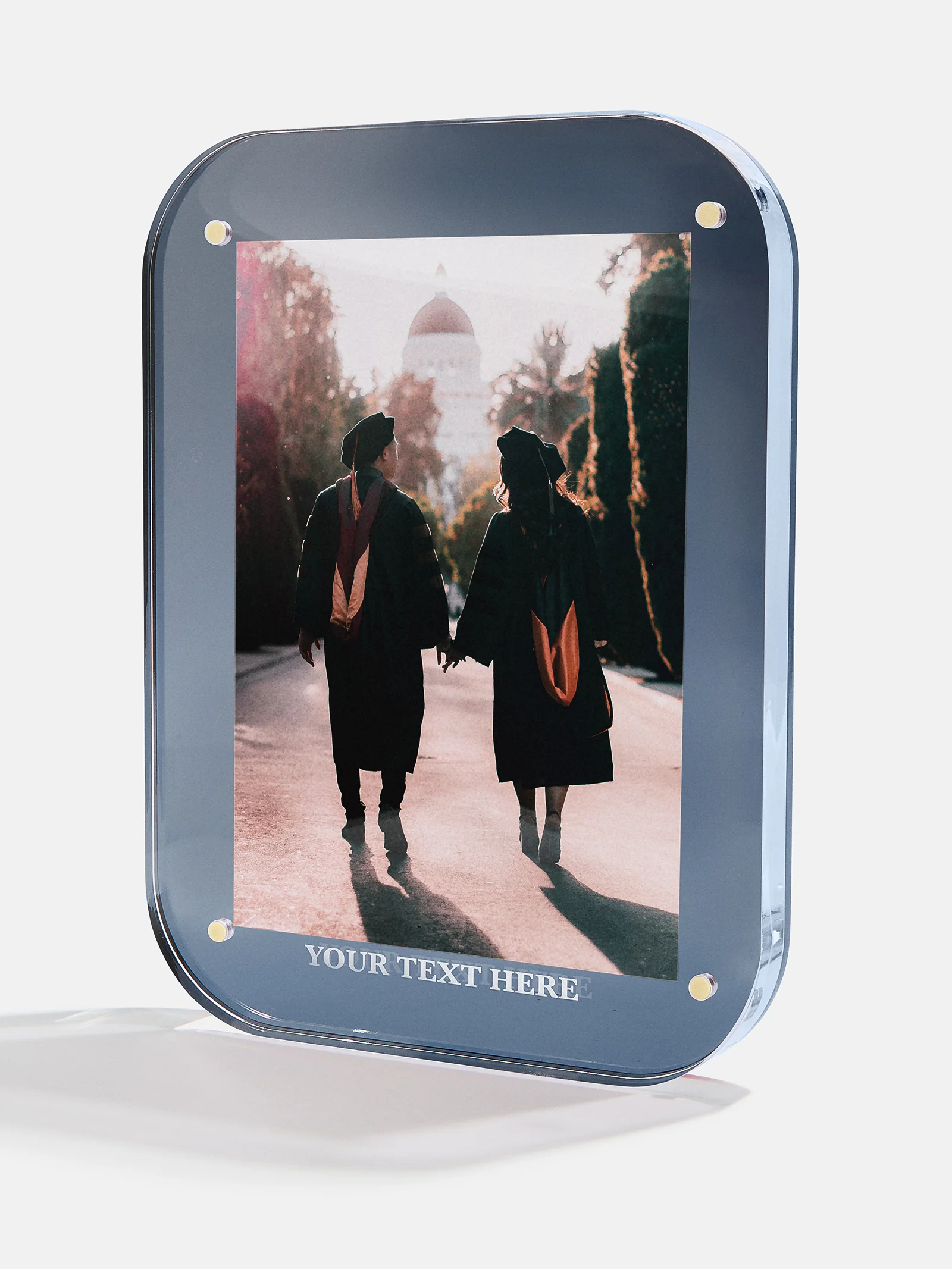 Picture Perfect Vertical Acrylic Frame - Rectangle Shape - Image 2