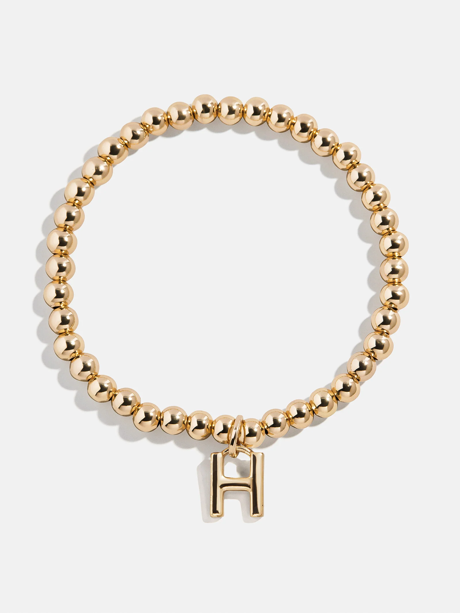 Dangle Charm Initial Pisa Bracelet - Gold - Image 10