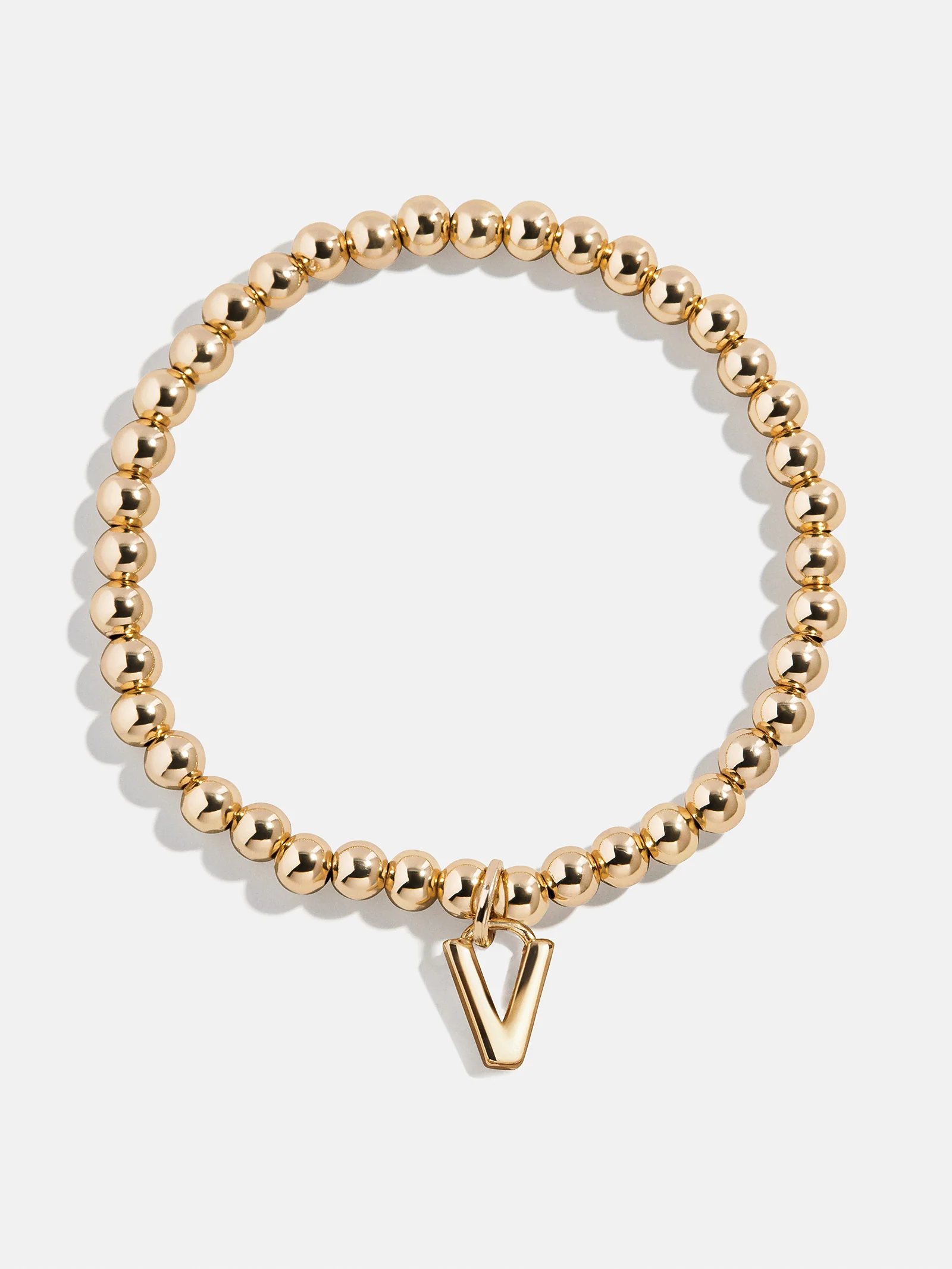 Dangle Charm Initial Pisa Bracelet - Gold - Image 24