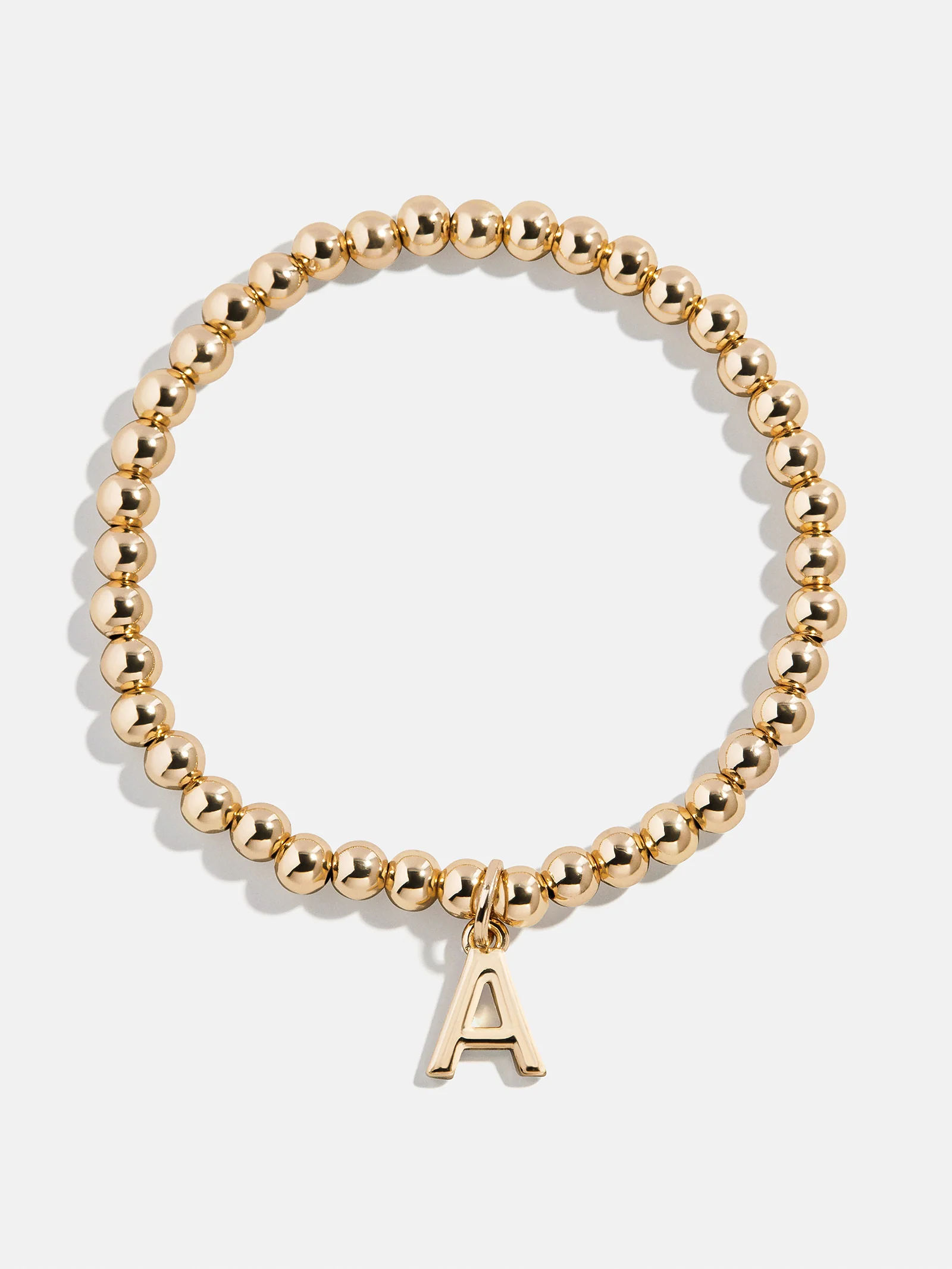 Dangle Charm Initial Pisa Bracelet - Gold - Image 3