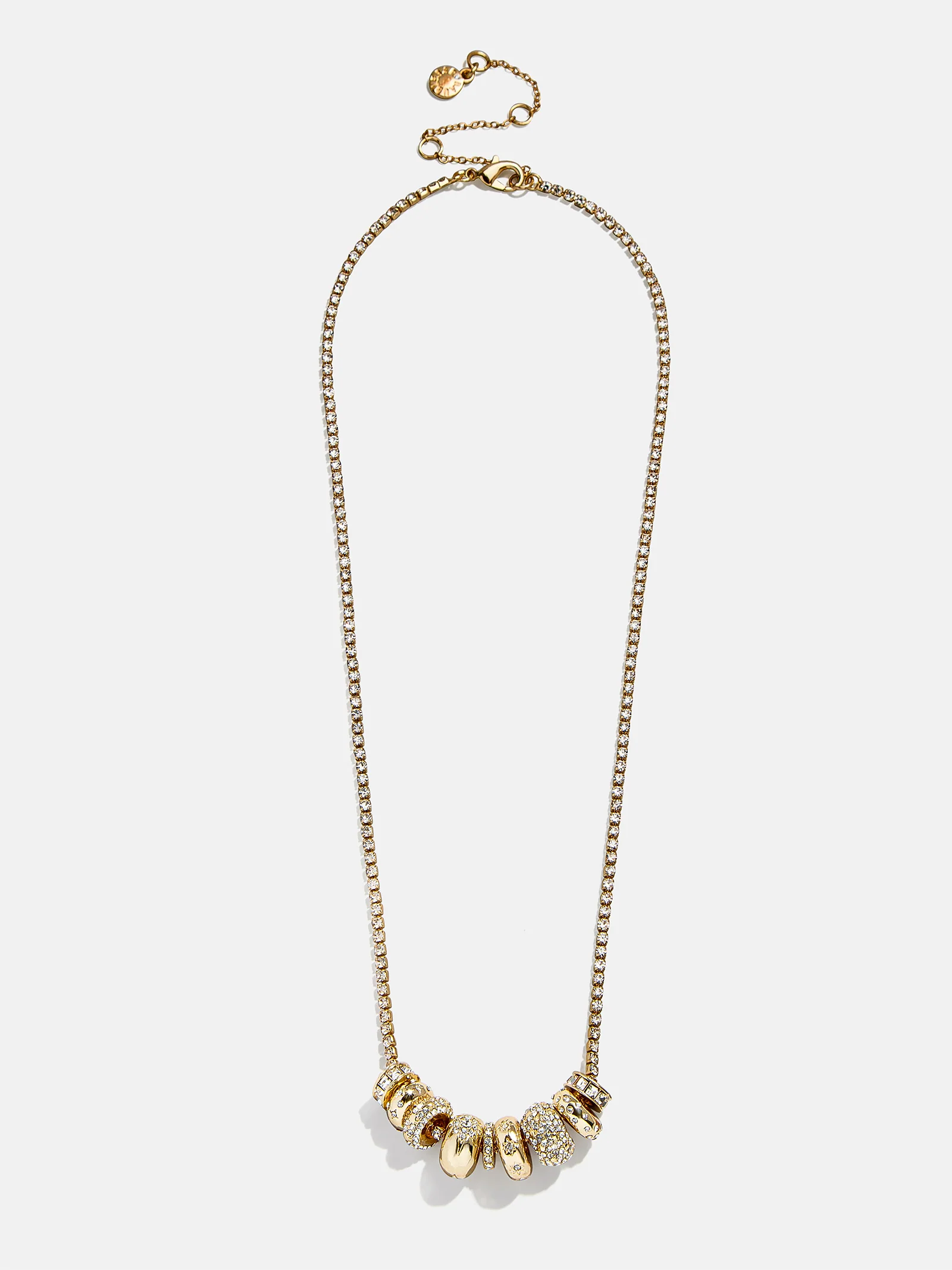 Danica Celestial Charm Necklace - Gold/Pavé - Image 3