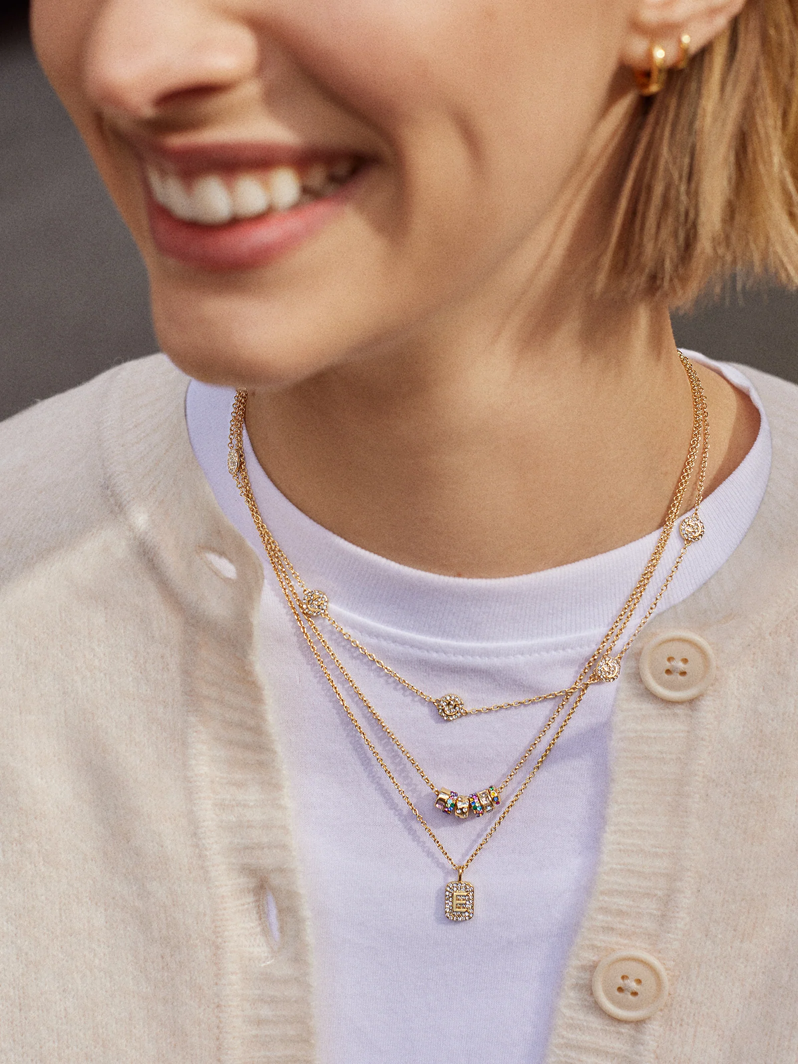 Divine & Protected Necklace - Smiley Face - Image 2