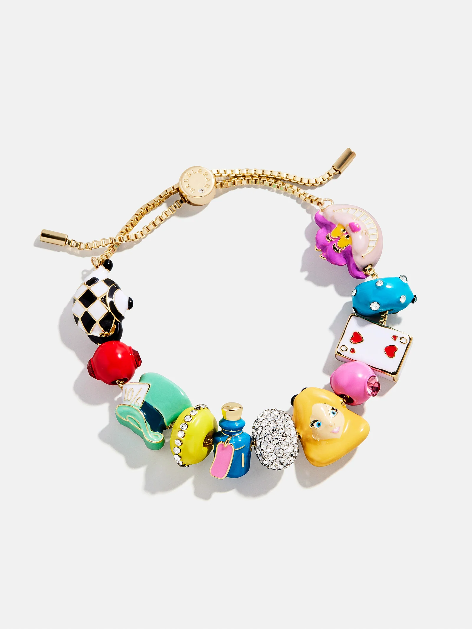 Disney Alice in Wonderland Friends Forever Bracelet - Alice in Wonderland Charm Bracelet - Image 3