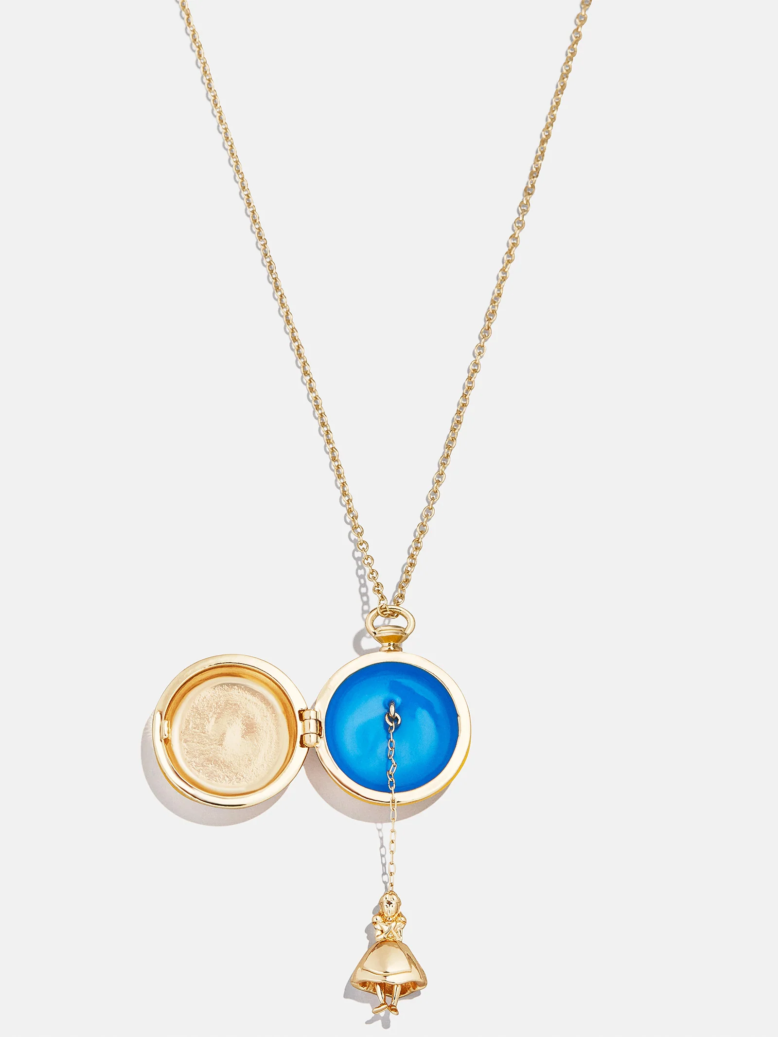 Disney Alice in Wonderland Locket - Gold/Multi - Image 6