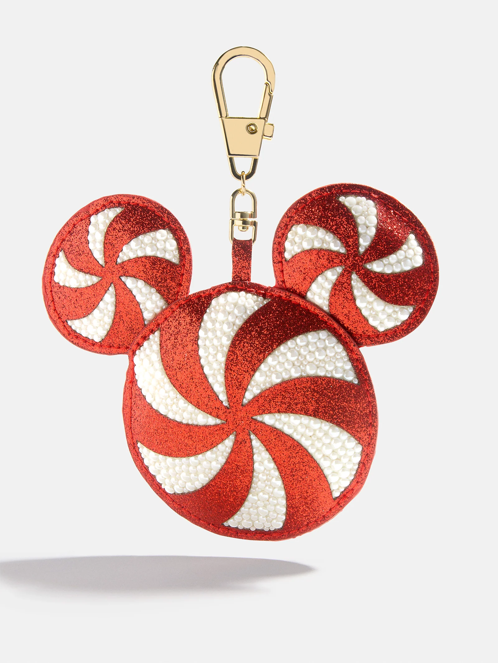 Disney Mickey Mouse Candy Cane Puff Bag Charm - Disney Candy Cane Bag Puff Bag Charm - Image 3