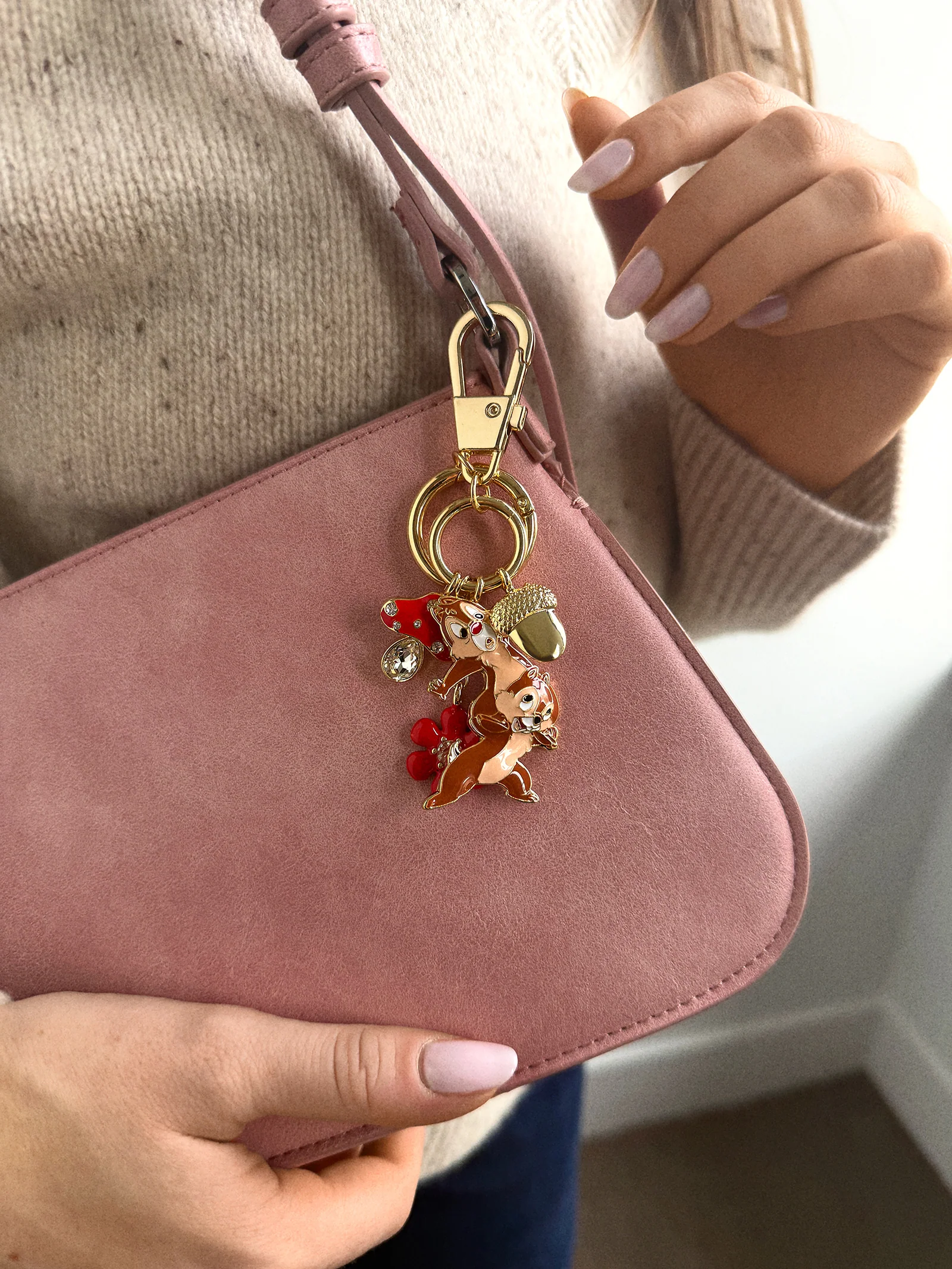 Disney Chip 'N Dale Dynamic Duo Bag Charm - Disney Chip 'N Dale - Image 2