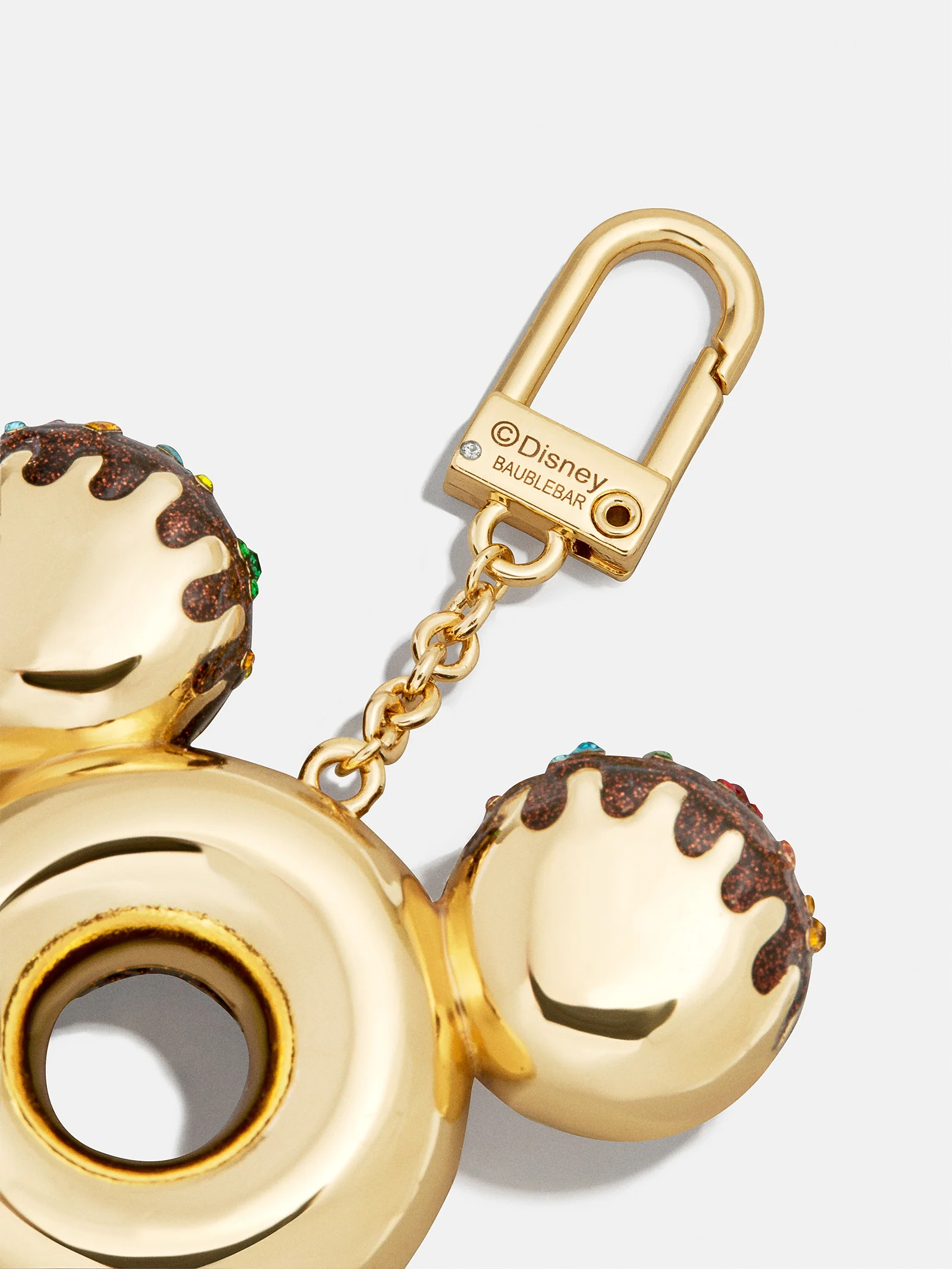Disney Mickey Mouse Chocolate Donut Bag Charm - Disney Chocolate Donut Bag Charm - Image 5