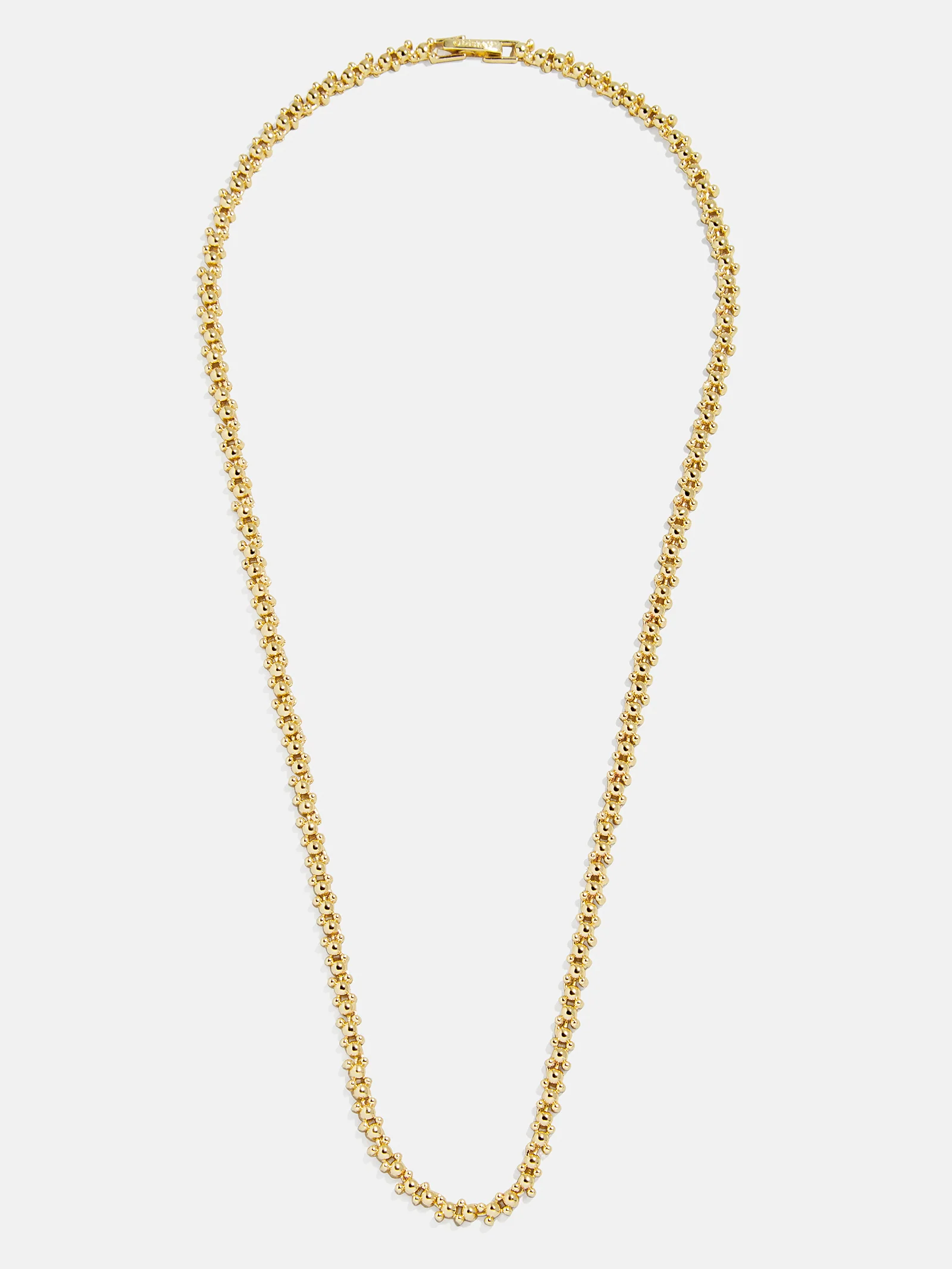 Disney Mickey Mouse Repeating Tennis Necklace - Gold - Image 3