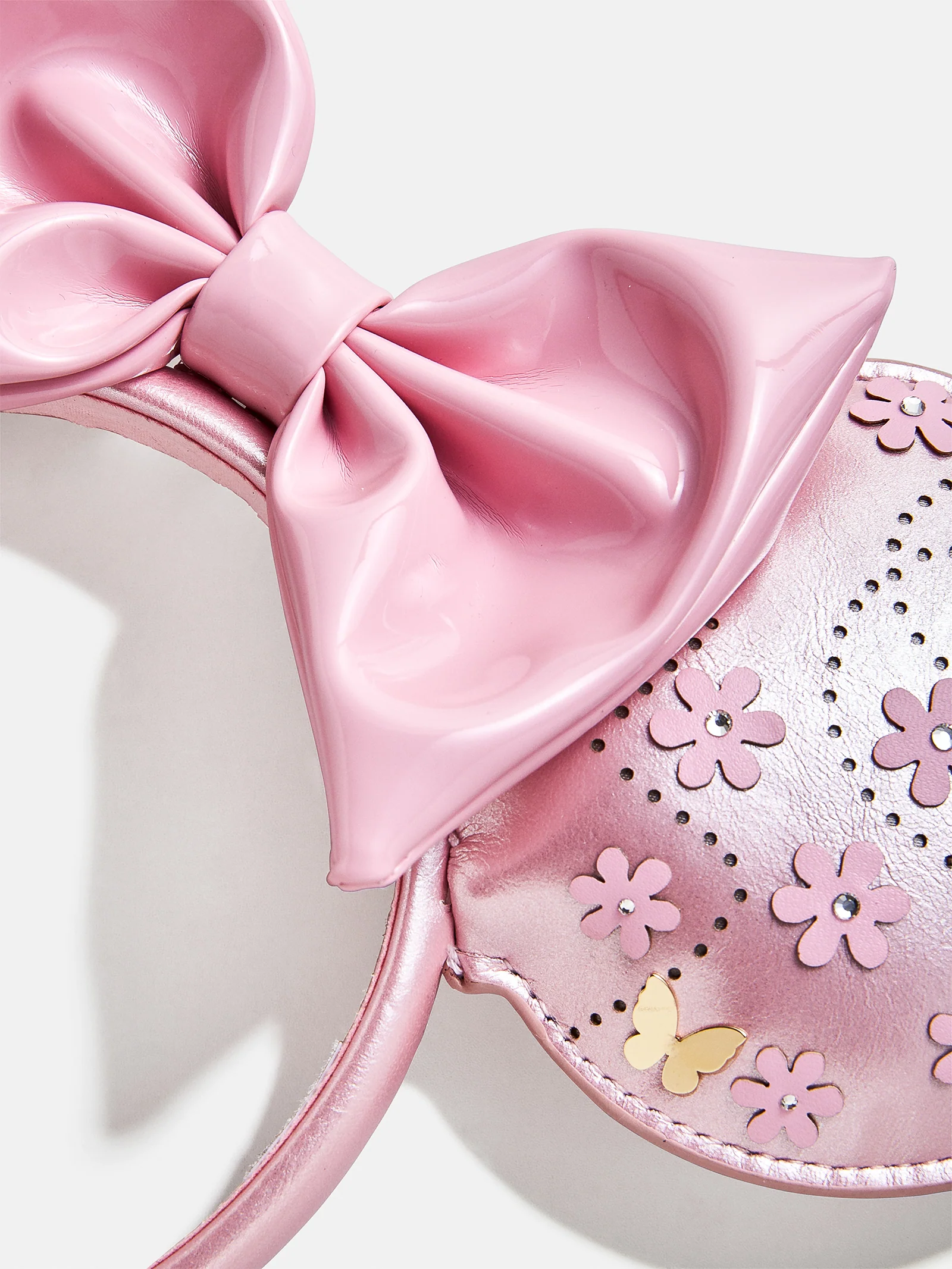 Disney Minnie Mouse Petaled Pink Headband - Minnie Mouse Petaled Pink Ears - Image 3
