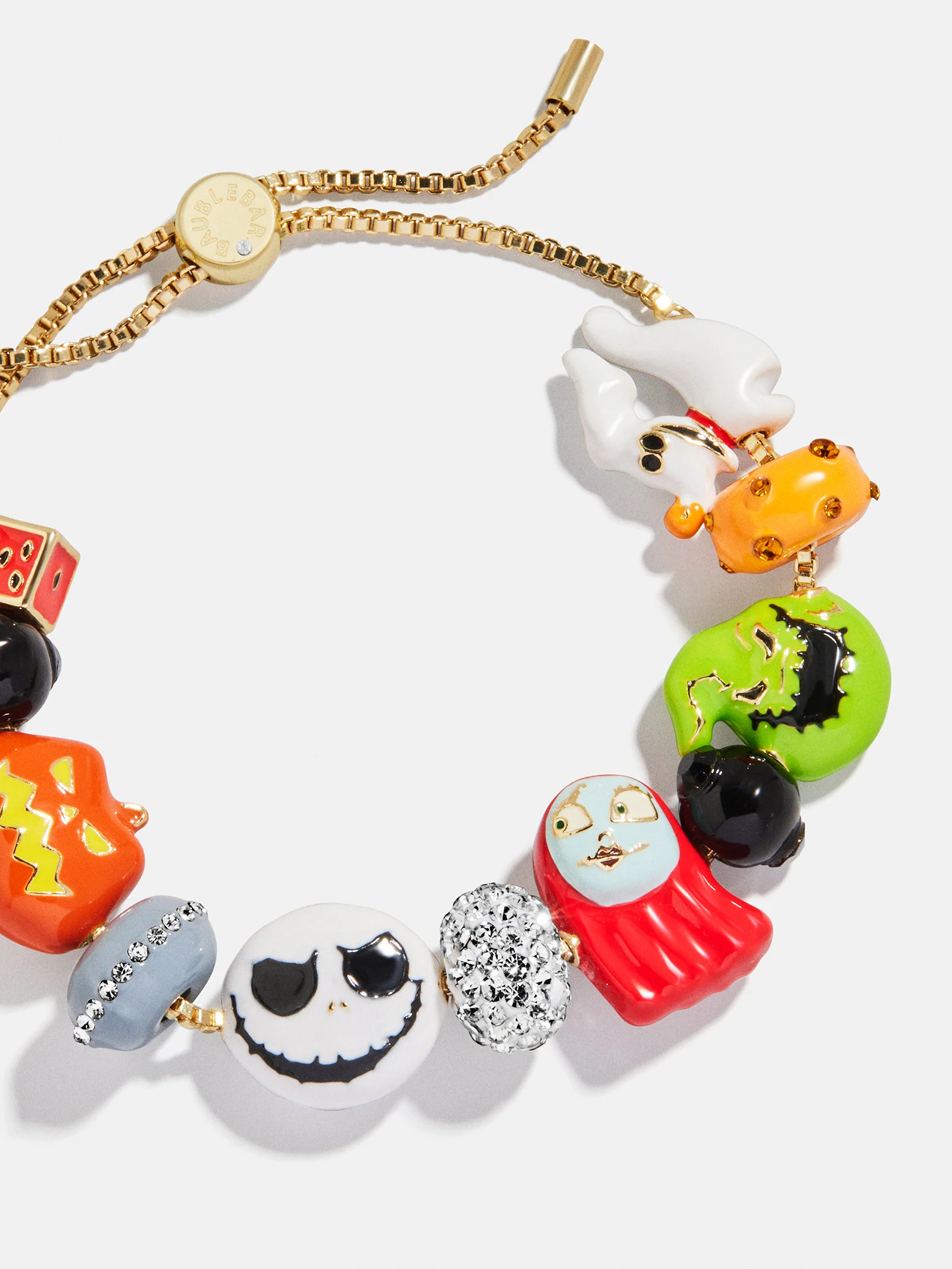Disney Nightmare Before Christmas Friends Forever Charm Bracelet - Tim Burton's The Nightmare Before Christmas Charm Bracelet