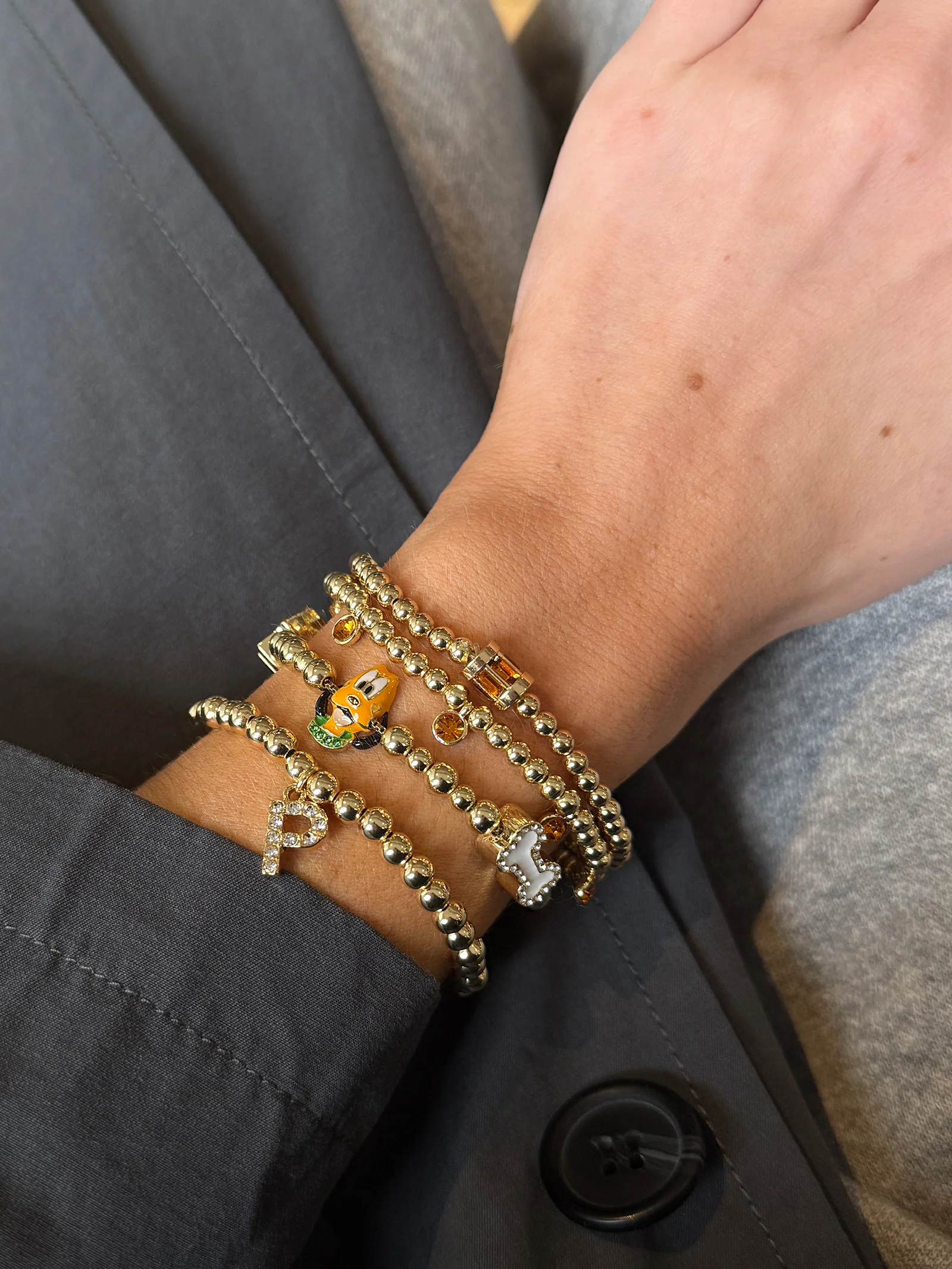 Disney Pluto Pisa Charm Bracelet - Pluto - Image 2