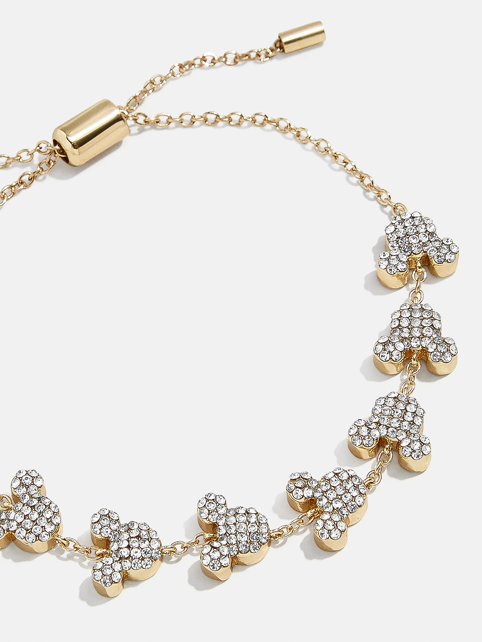 Mickey Mouse Disney Pavé Pull-Tie Bracelet - Image 5