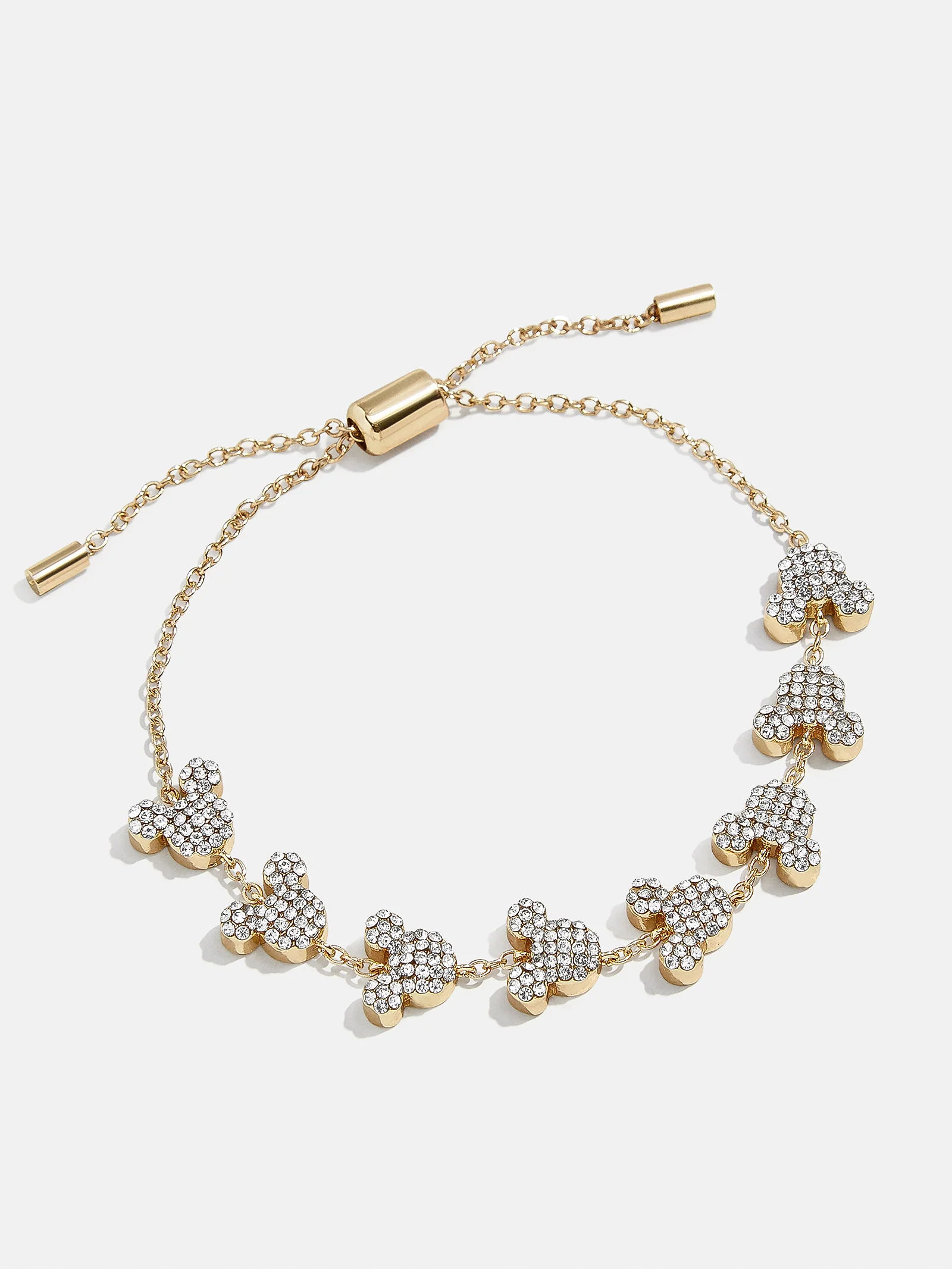 Mickey Mouse Disney Pavé Pull-Tie Bracelet - Image 7