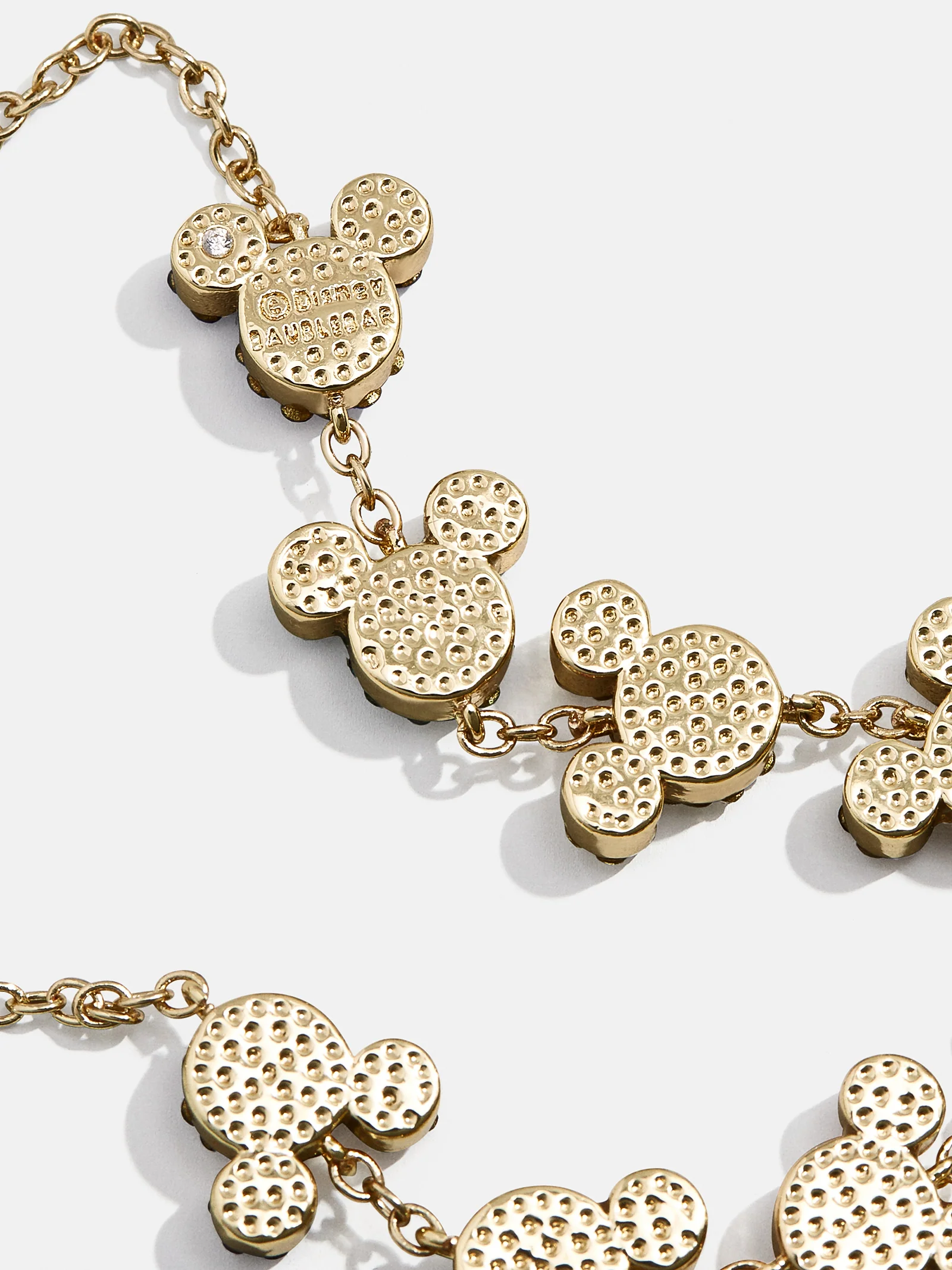 Mickey Mouse Disney Pavé Pull-Tie Bracelet - Image 8