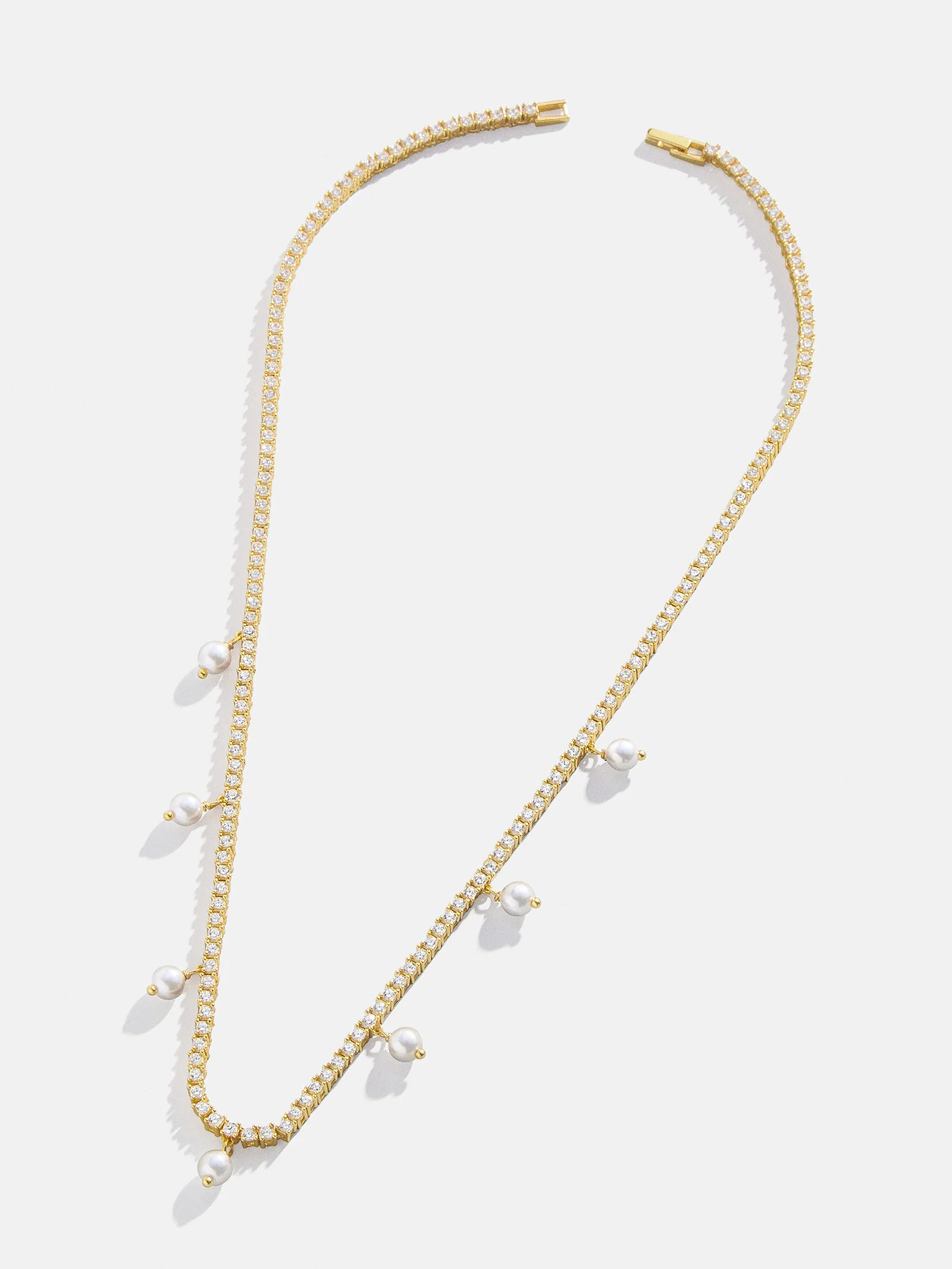 18K Gold Alice Necklace - Gold/Pavé - Image 3