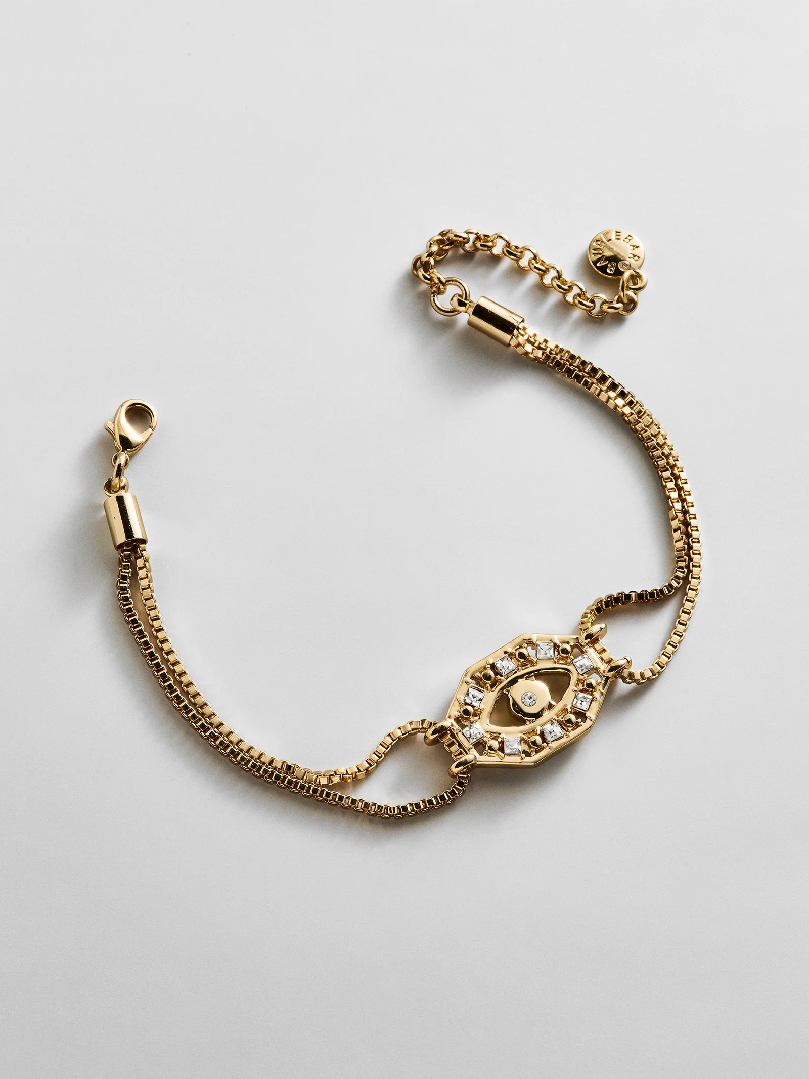 Evil Eye Reversible Bracelet - Gold/Multi - Image 7