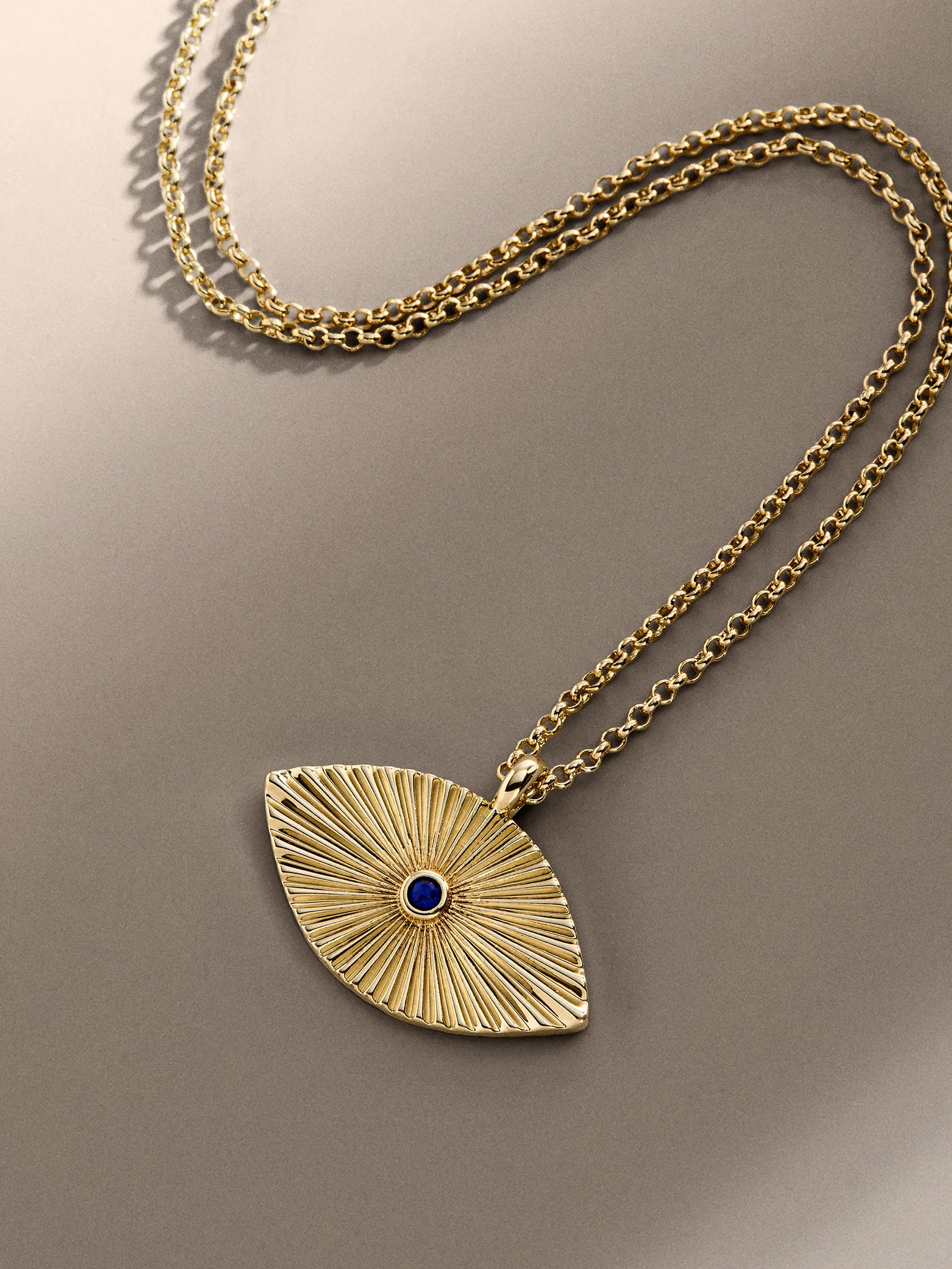 High Frequency Pendant Necklace - Evil Eye