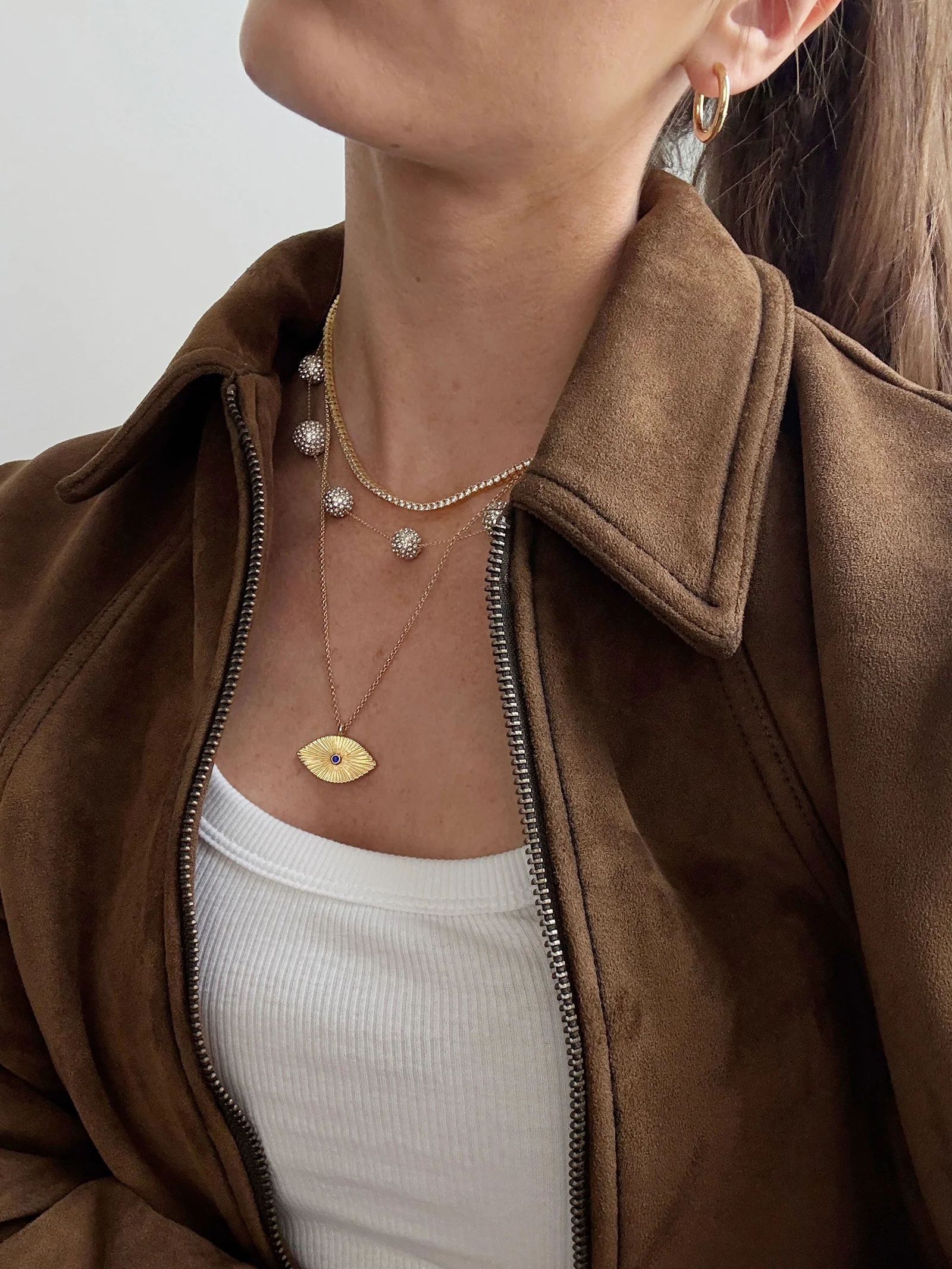 High Frequency Pendant Necklace - Evil Eye - Image 2