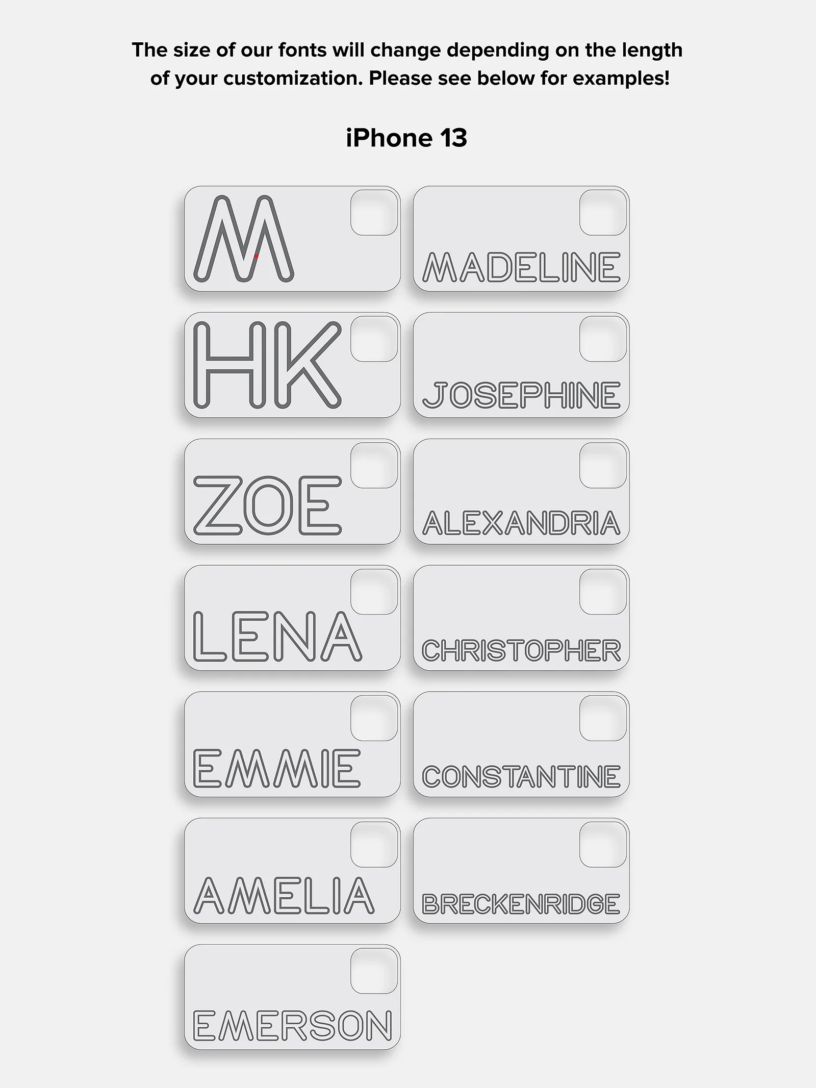 Fine Line Custom iPhone Case - Light Brown/Dark Brown - Image 14