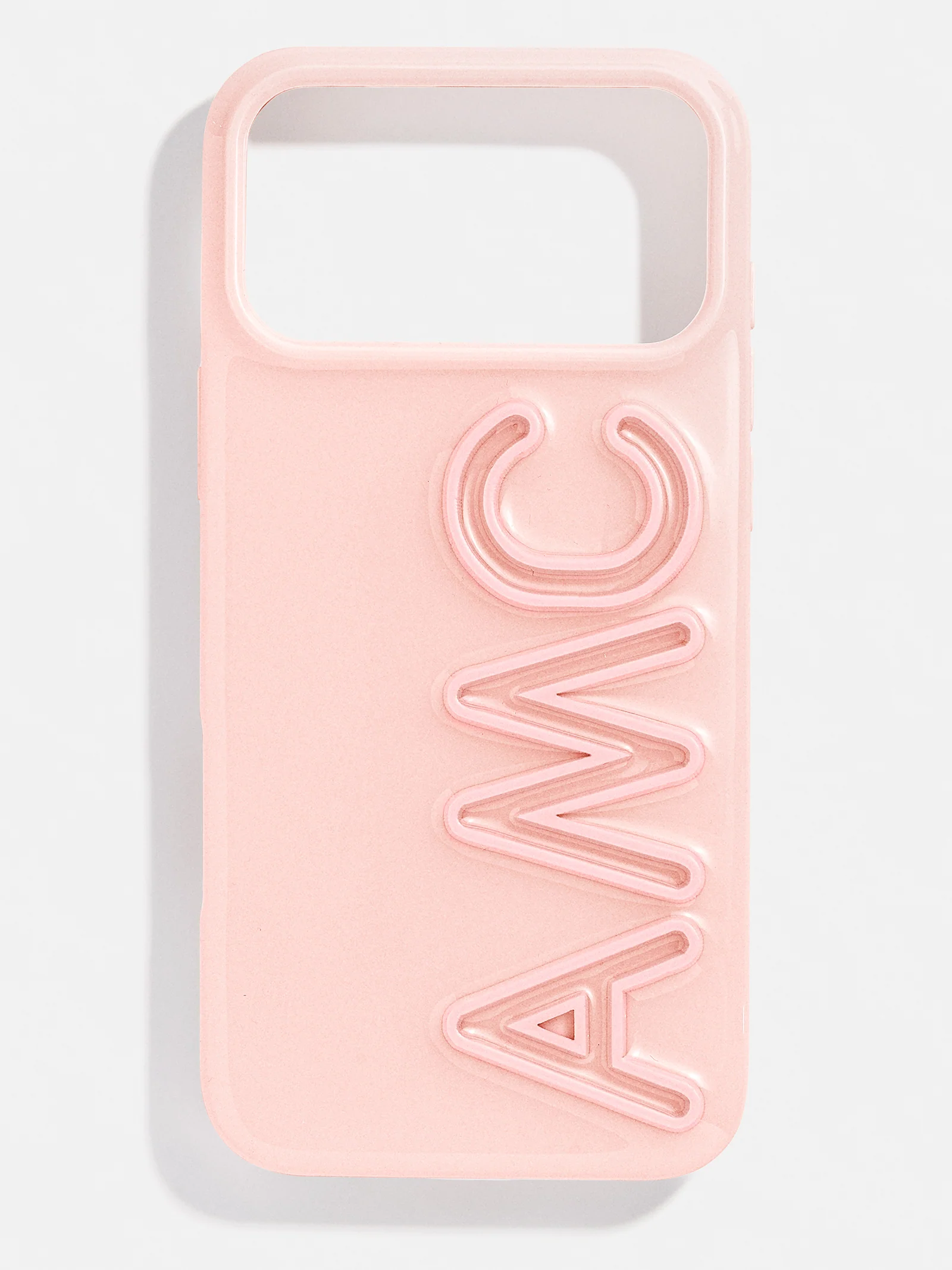 Fine Line Custom iPhone Case - Baby Pink/Baby Pink