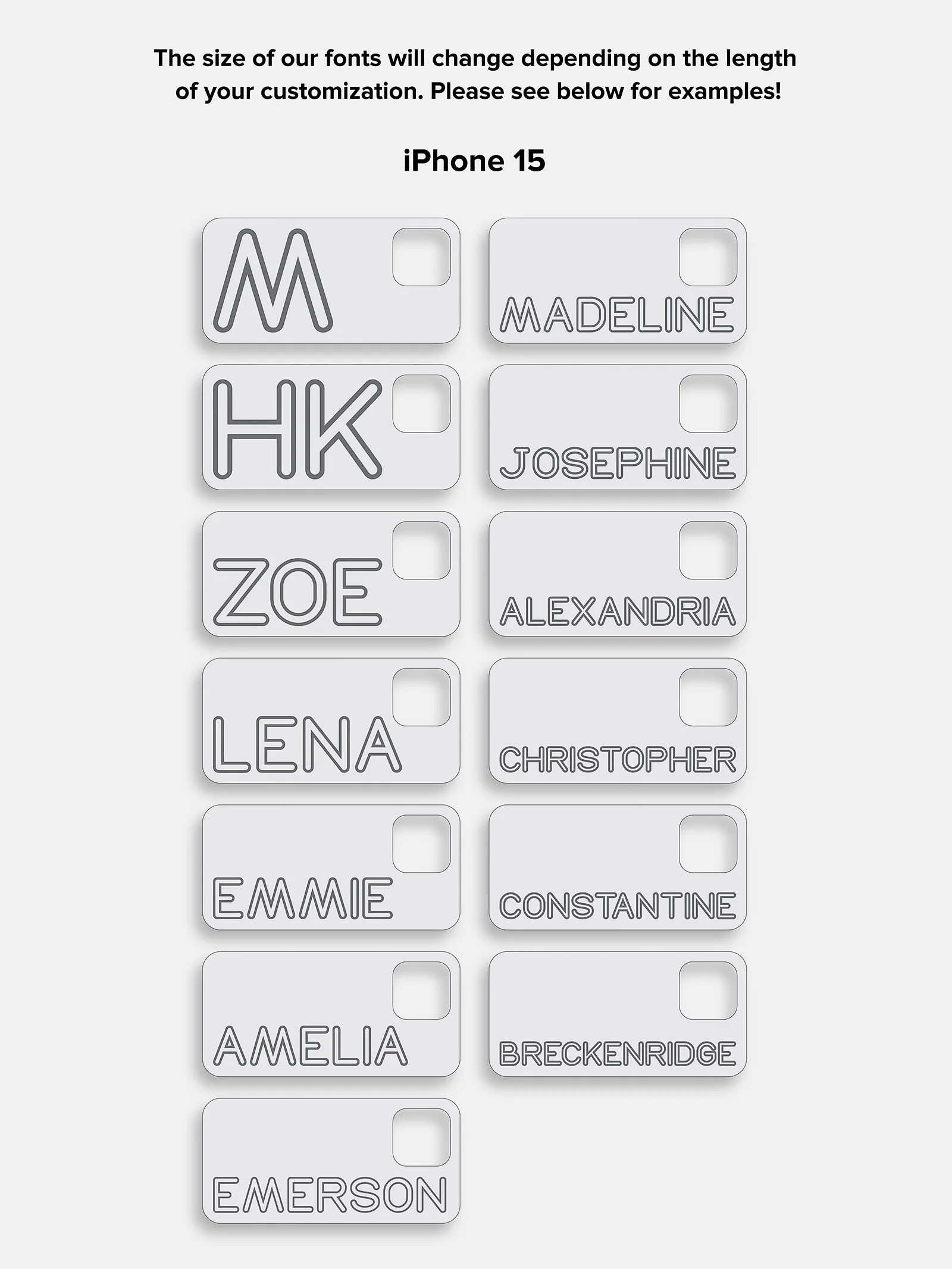Fine Line Custom iPhone Case - Black/Black - Image 22