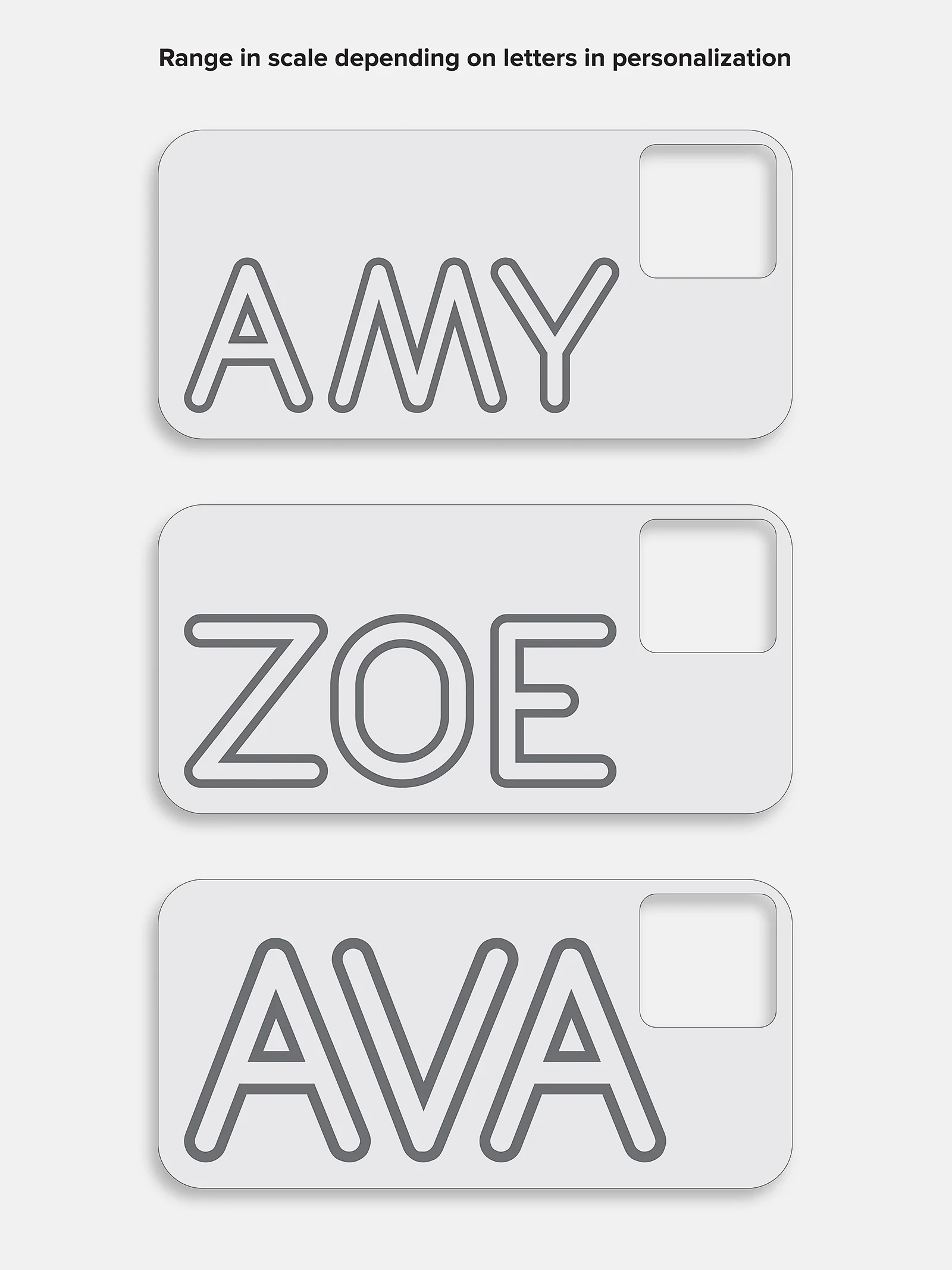 Fine Line Custom iPhone Case - White/Black - Image 6