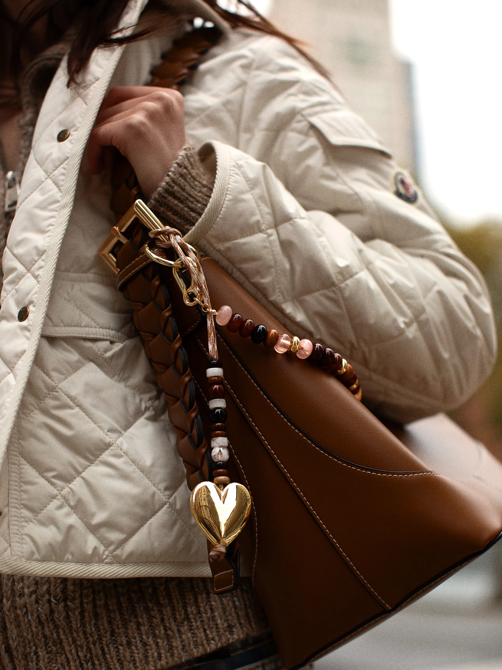 Free Spirit Bag Charm - Earth Tone - Image 2