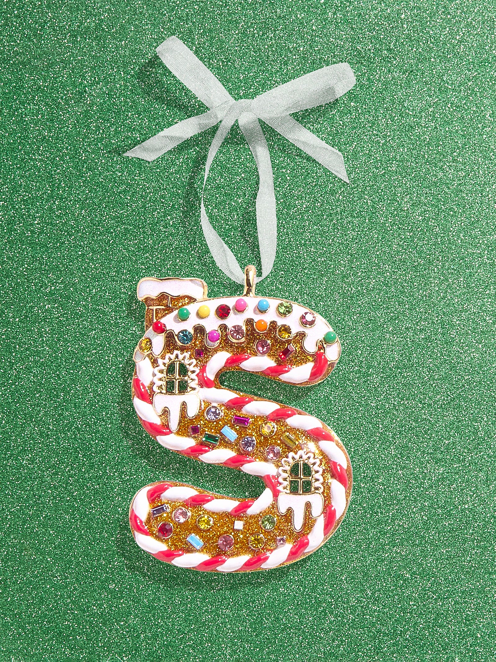 Gingerbread Initial Ornament - Gingerbread Initial Ornament - Image 20