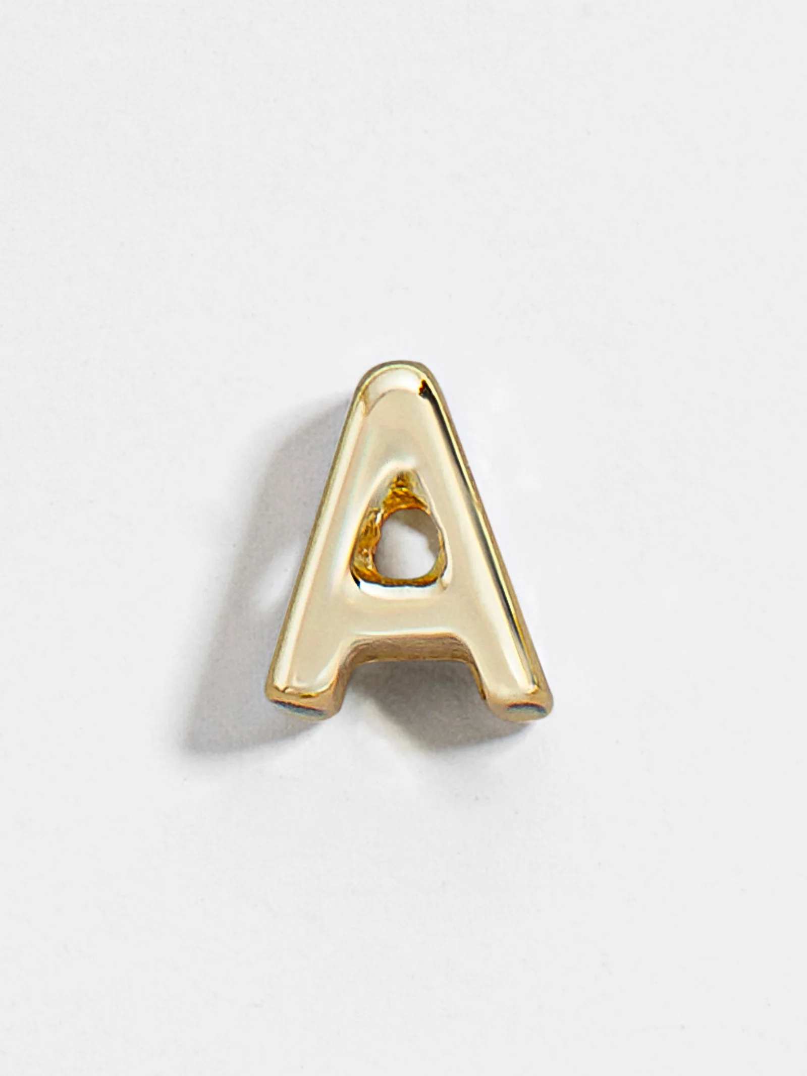 Gold Alpha Letter Bead - Gold