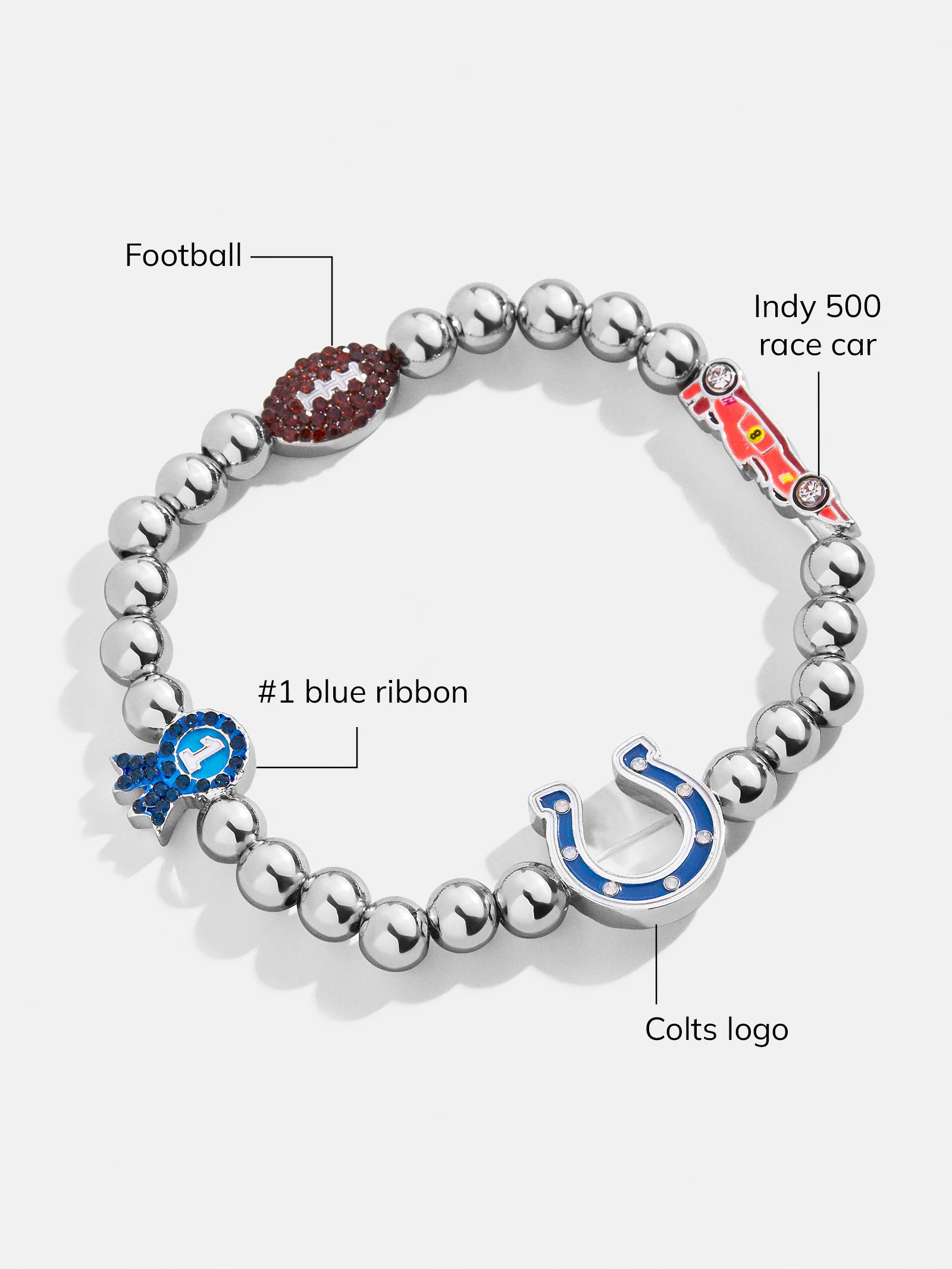 NFL Pisa Charm Bracelet - Indianapolis Colts - Image 3