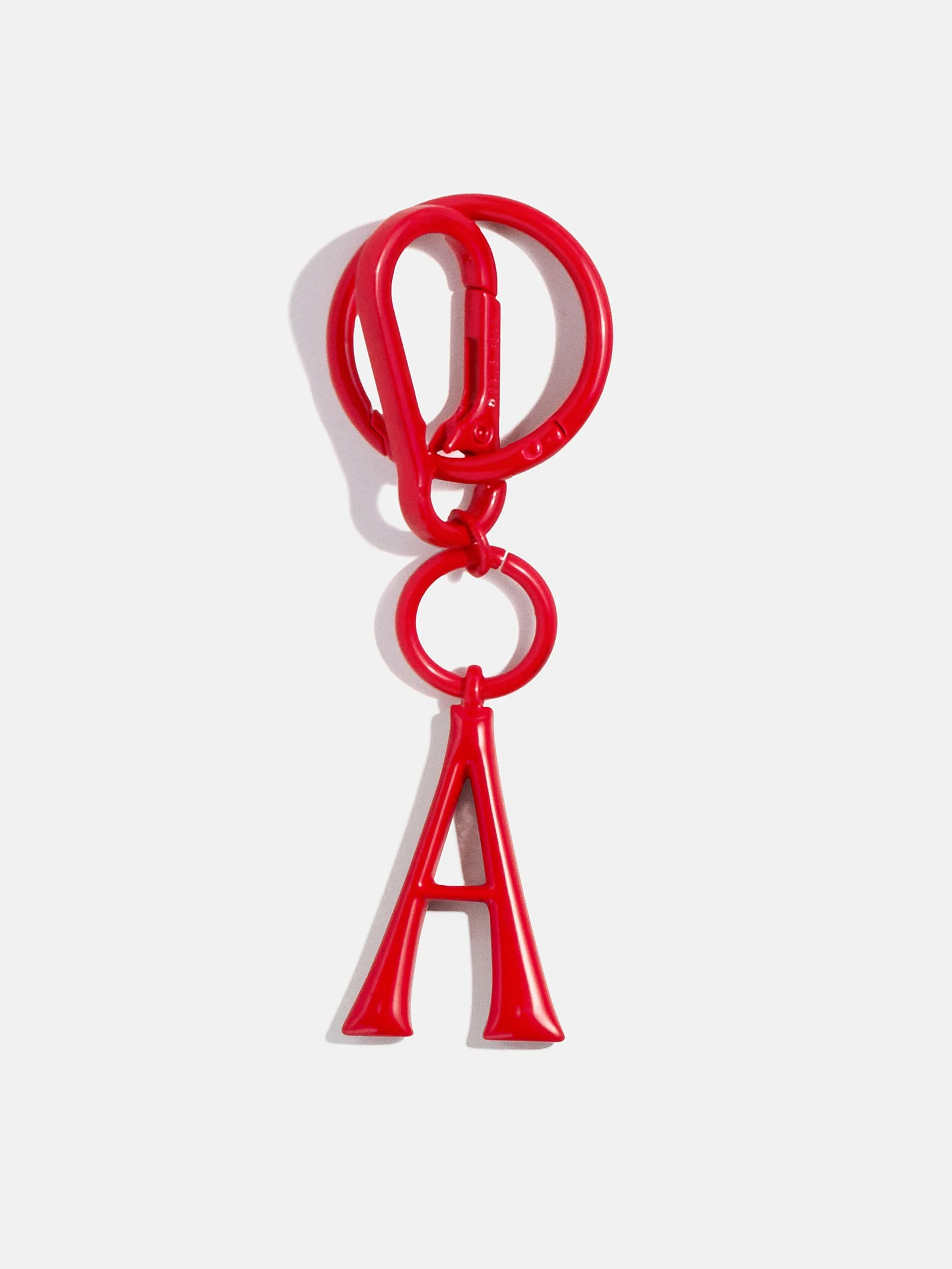 Red Initial Enamel Bag Charm - A - Image 3