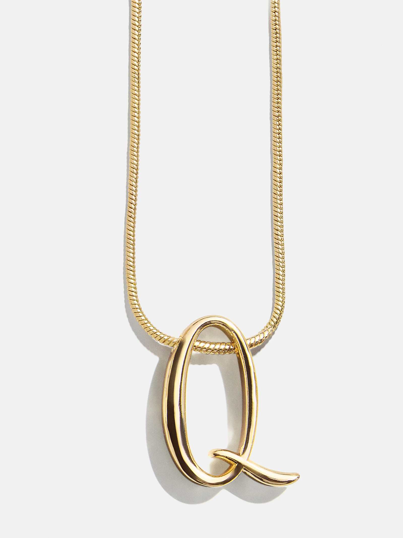 Classic Script Initial Necklace - Classic Script - Image 19