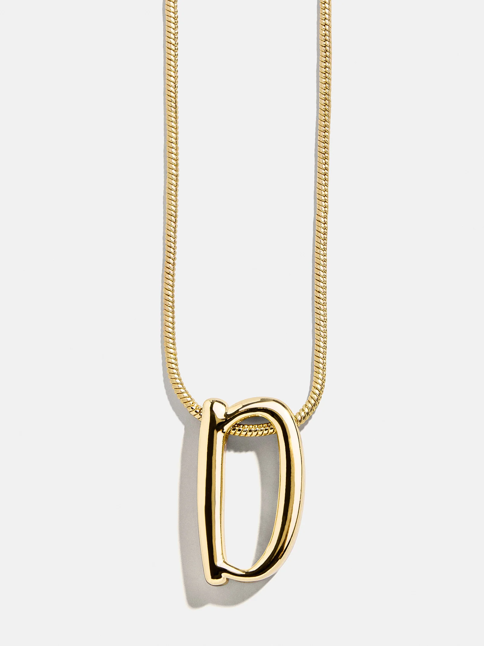 Classic Script Initial Necklace - Classic Script - Image 6
