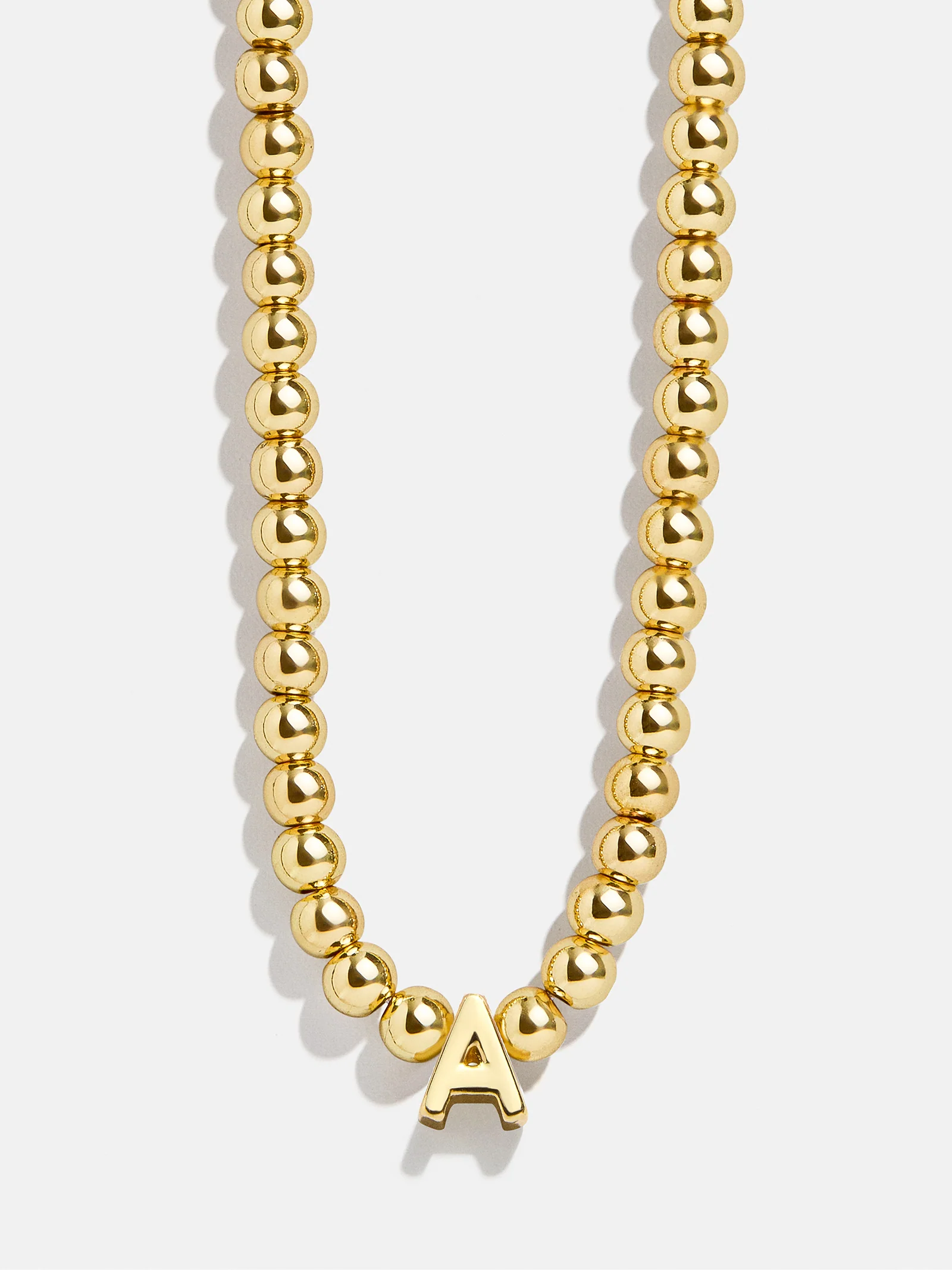 Initial Pisa Necklace - Gold - Image 3