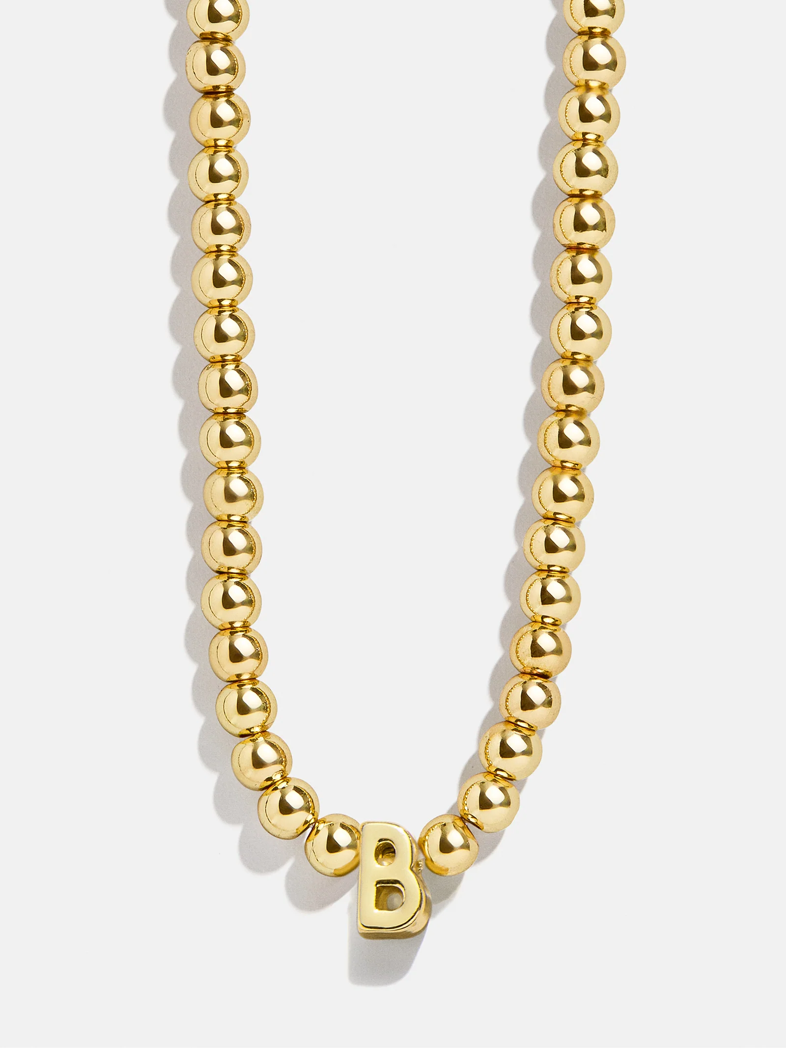 Initial Pisa Necklace - Gold - Image 4