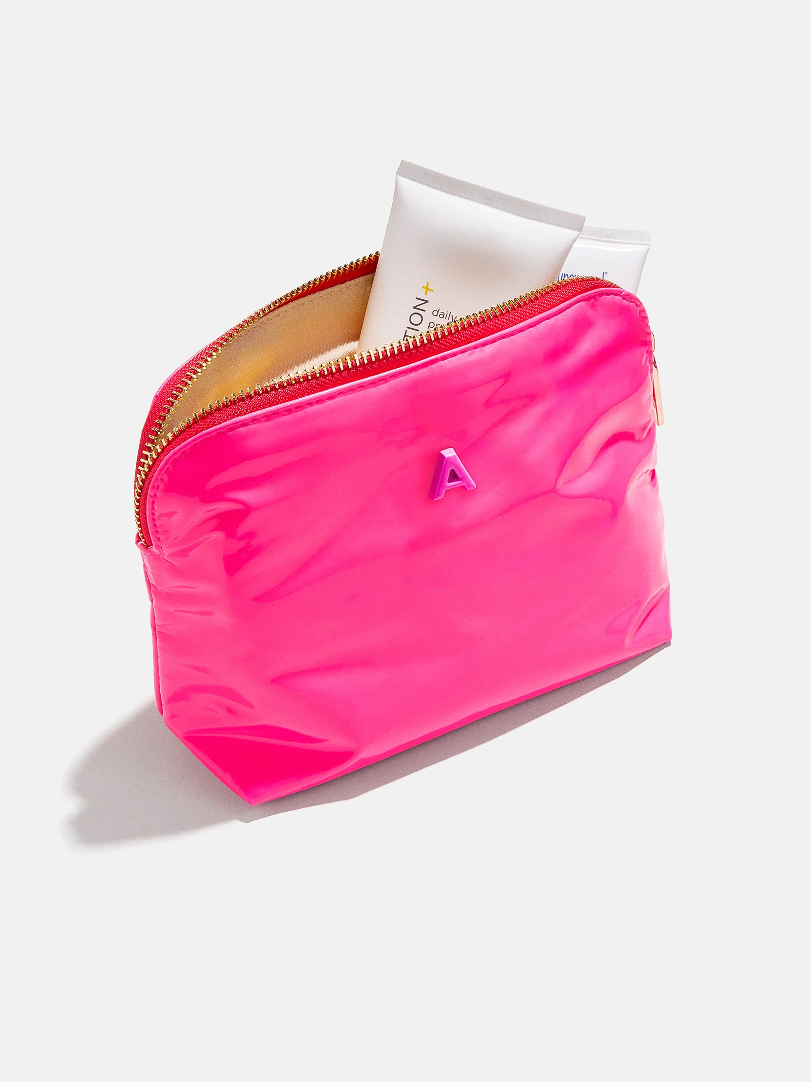 Initial Zipper Pouch - Hot Pink - Image 2