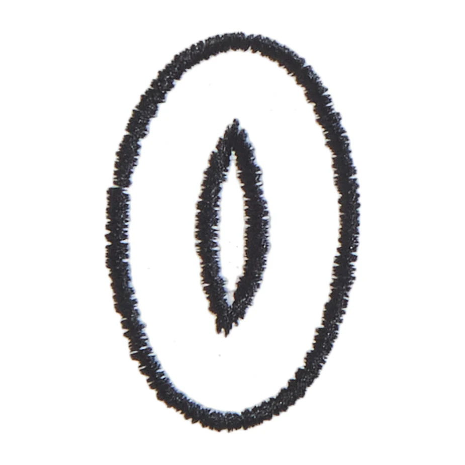 O - Bubble Letter