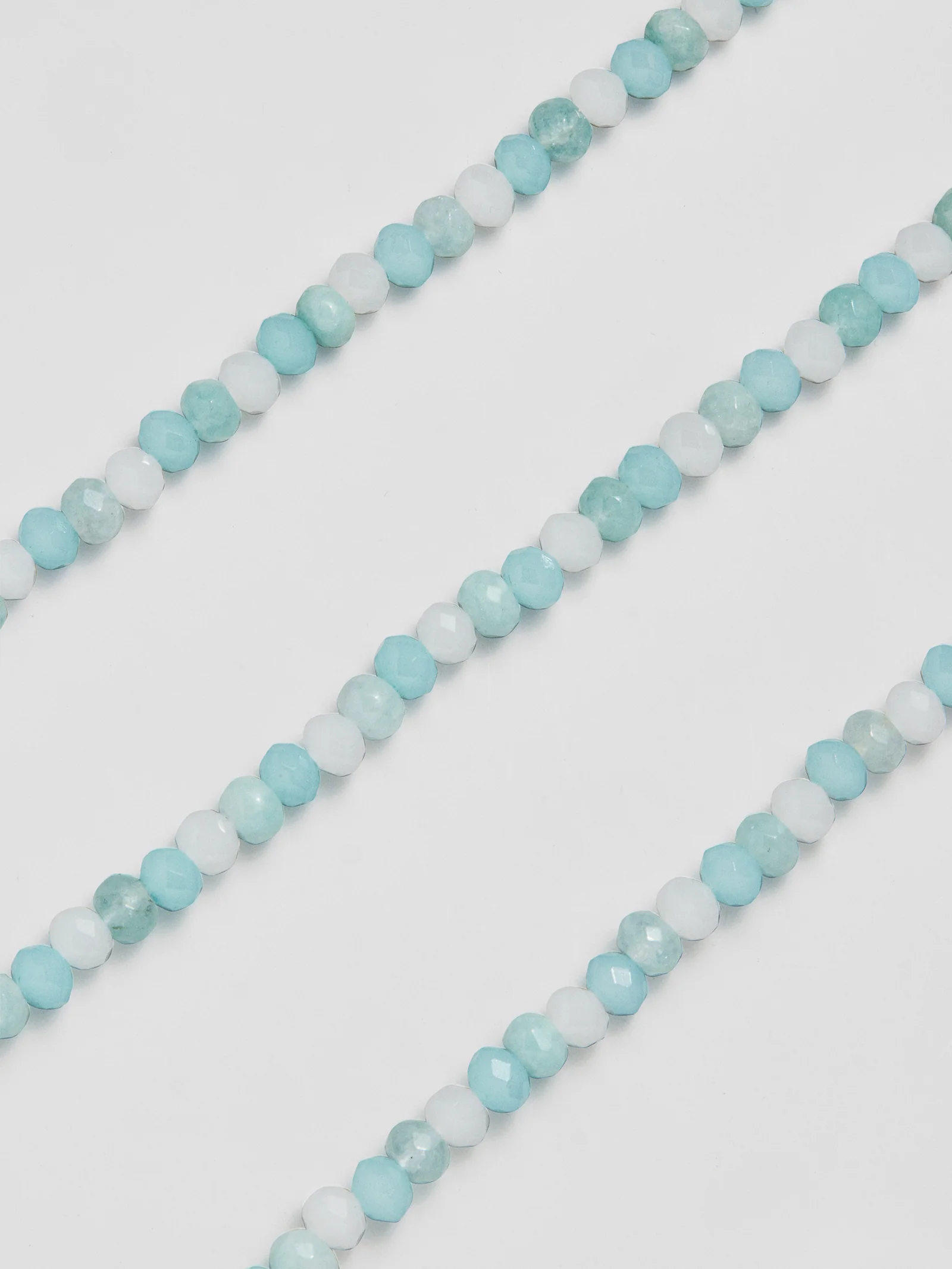 Lena Semi-Precious Layered Necklace - Turquoise - Image 5