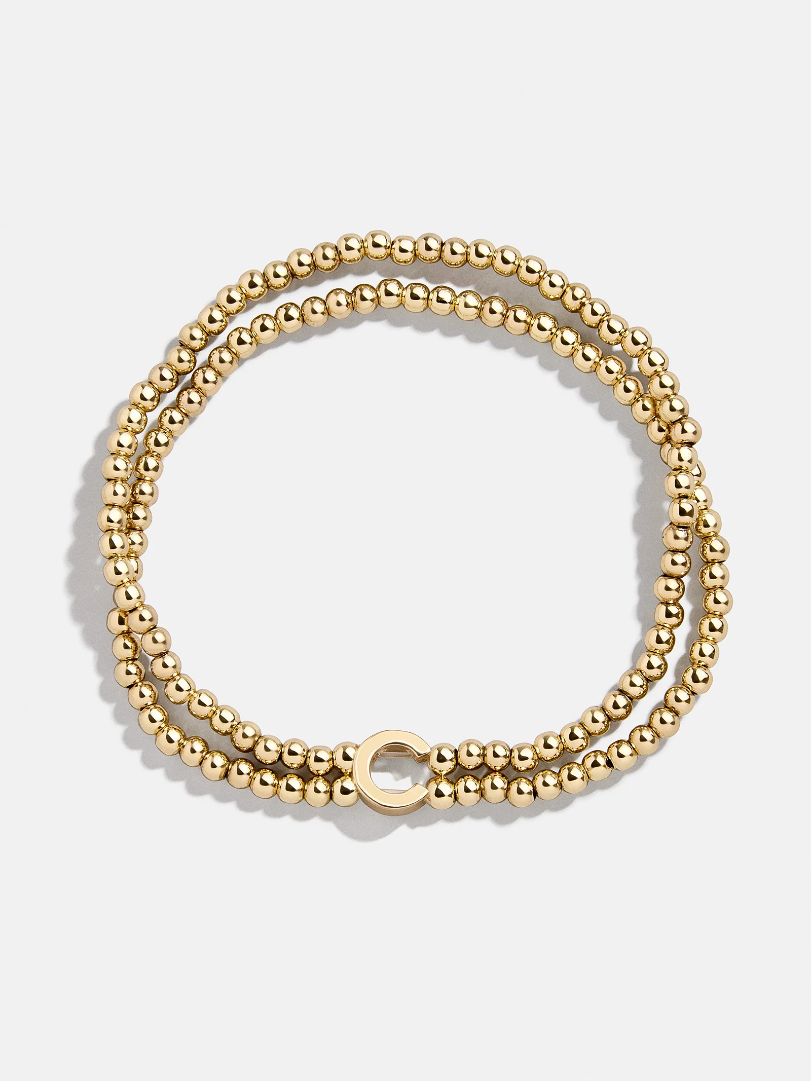 Ivy Initial Pisa Bracelet - Gold - Image 5