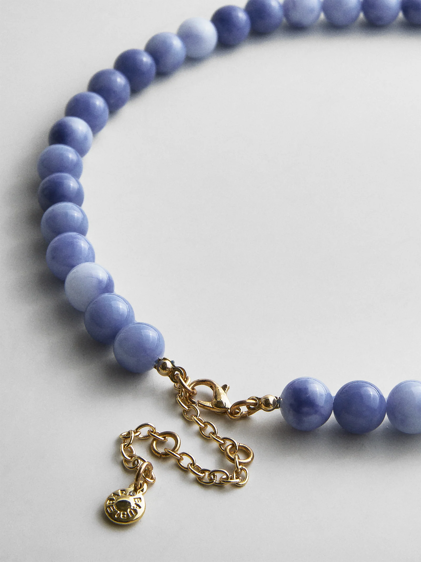 Janette Beaded Ring Necklace - Sodalite - Image 4