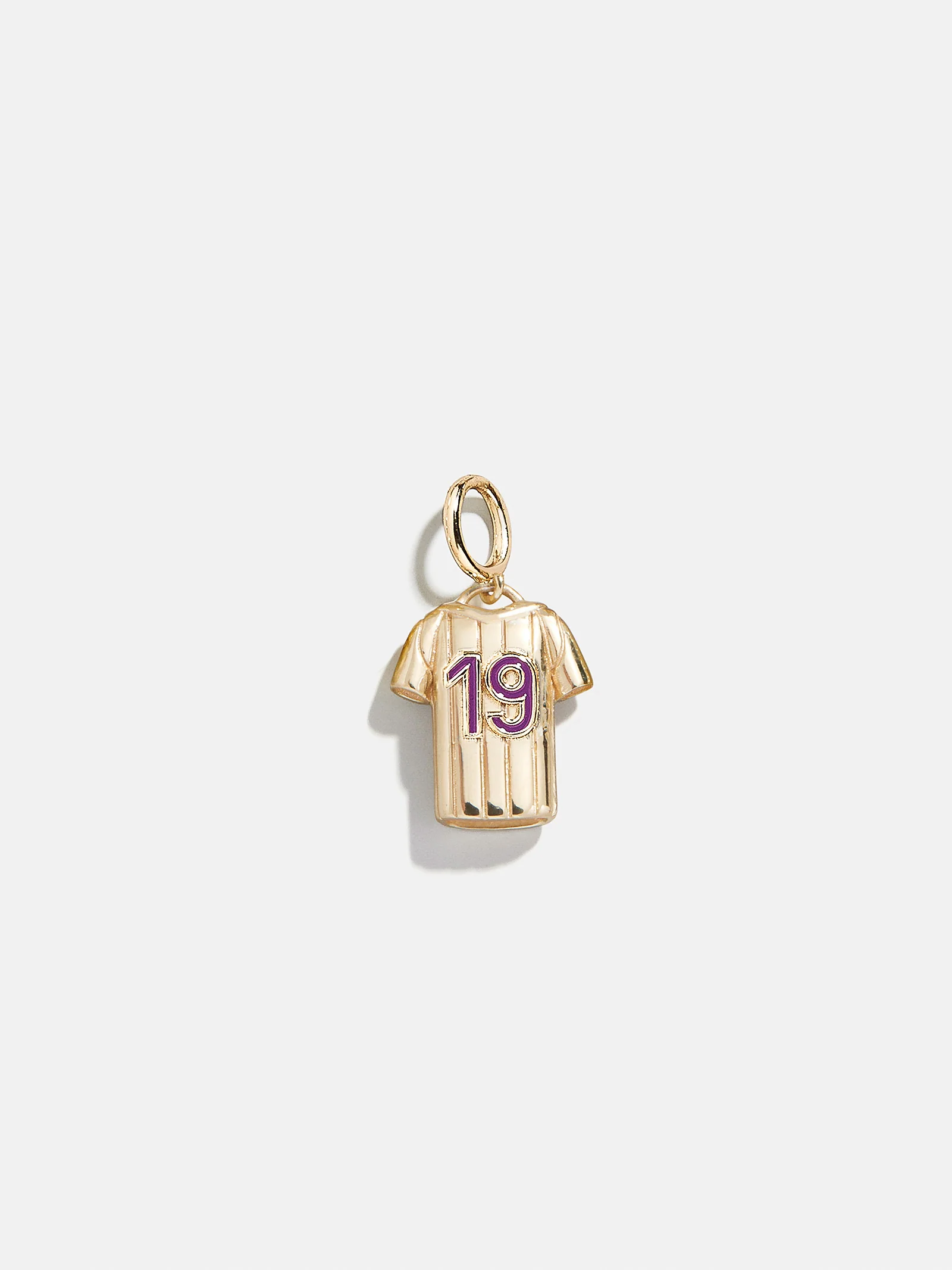 Jersey Custom Cluster Charm - Purple
