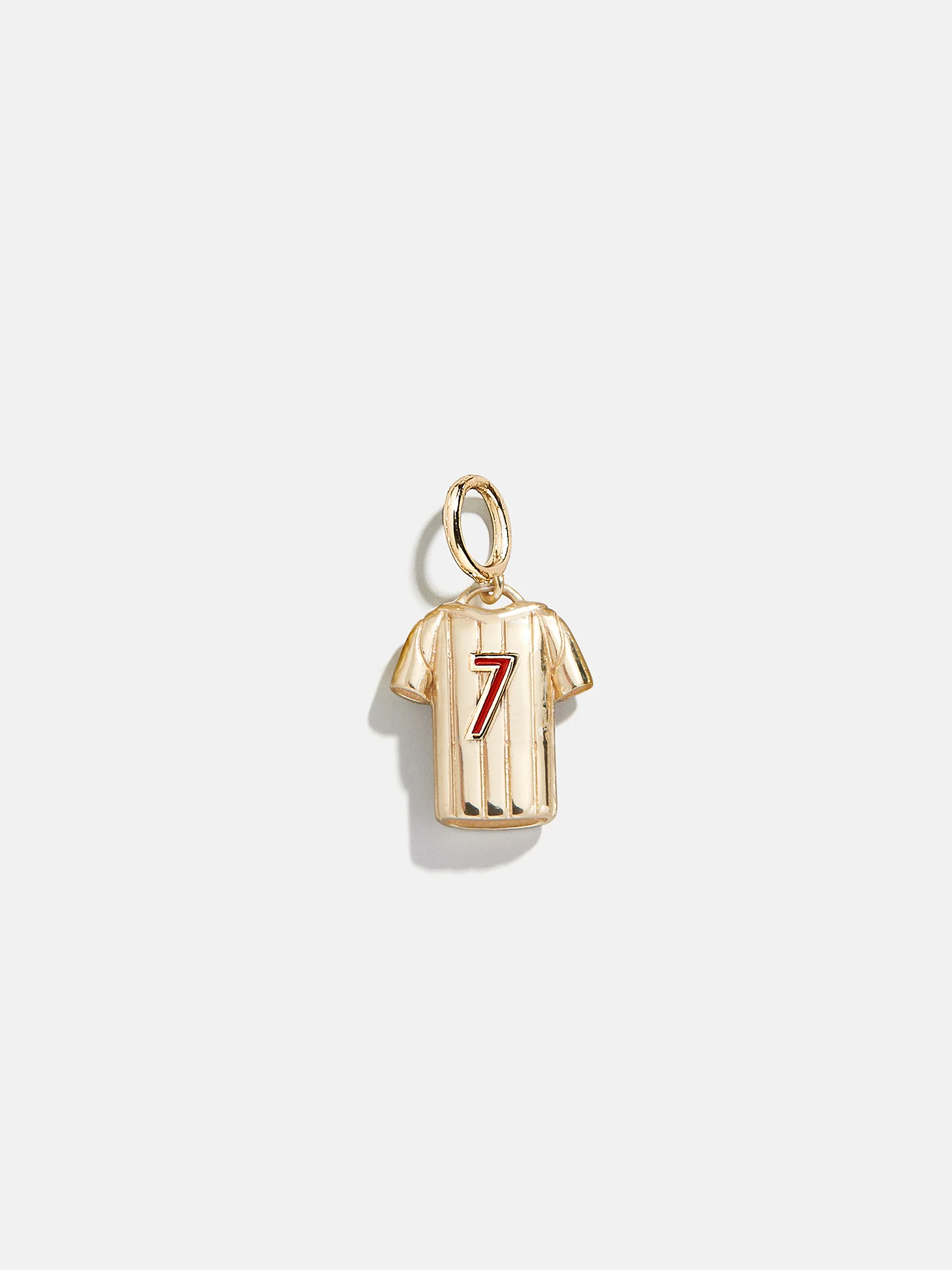 Jersey Custom Cluster Charm - Red