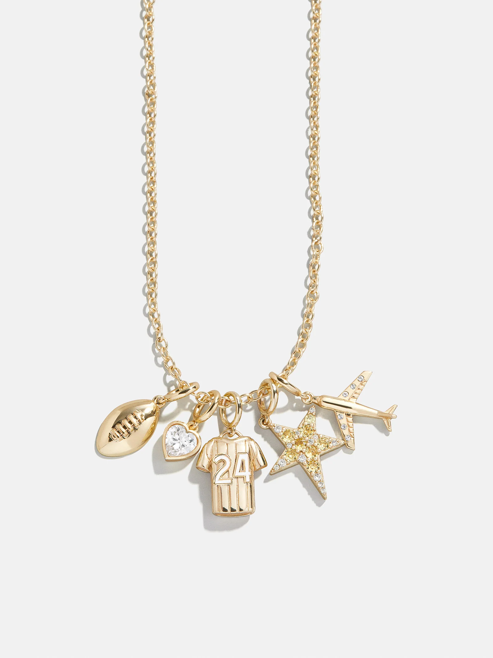 Jersey Custom Cluster Charm - White - Image 3