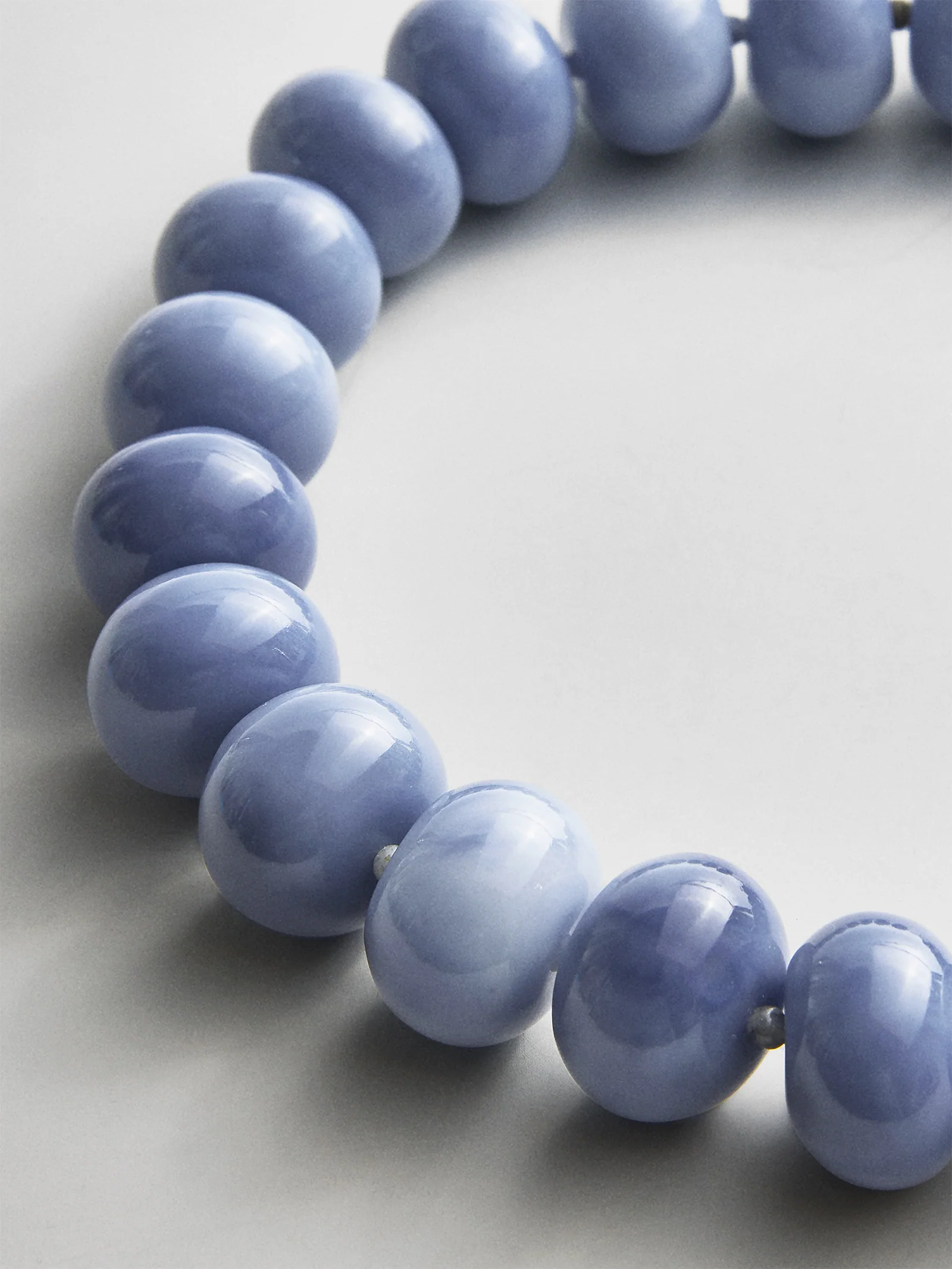 Joan Semi-Precious Necklace - Blue Sodalite - Image 3