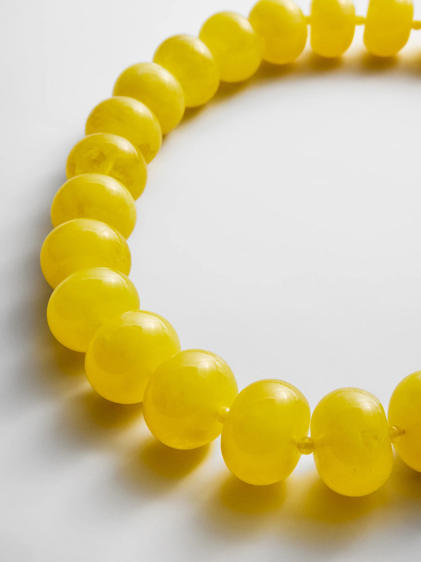 Joan Semi-Precious Necklace - Citrine - Image 3