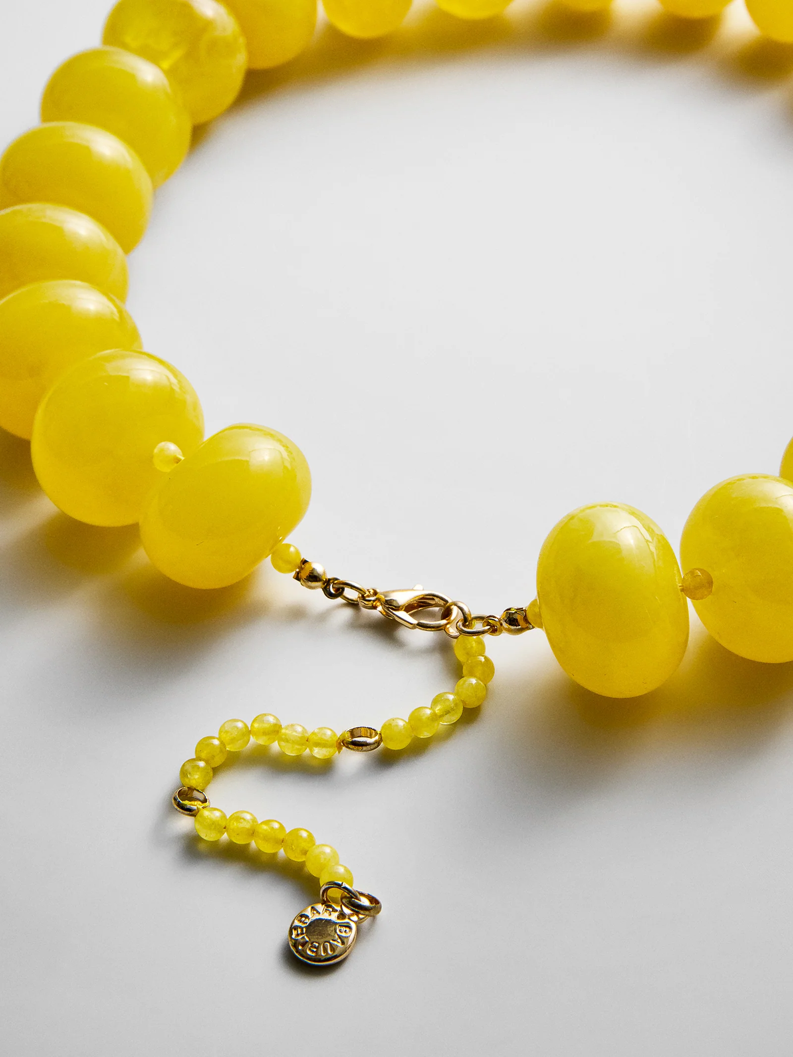Joan Semi-Precious Necklace - Citrine - Image 4