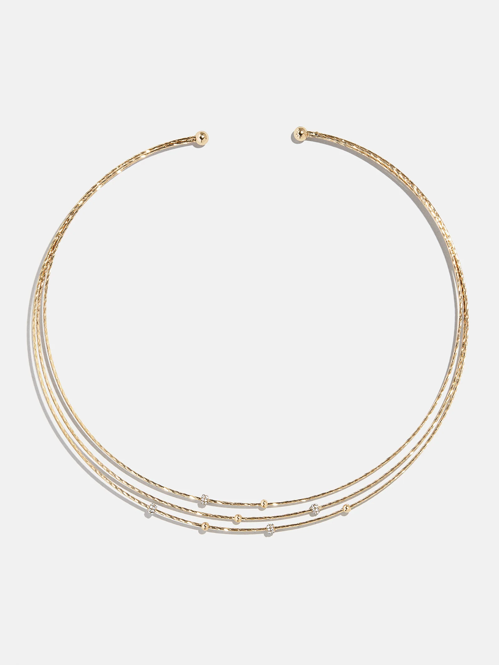 Jordyn Collar Necklace - Layered Collar Necklace