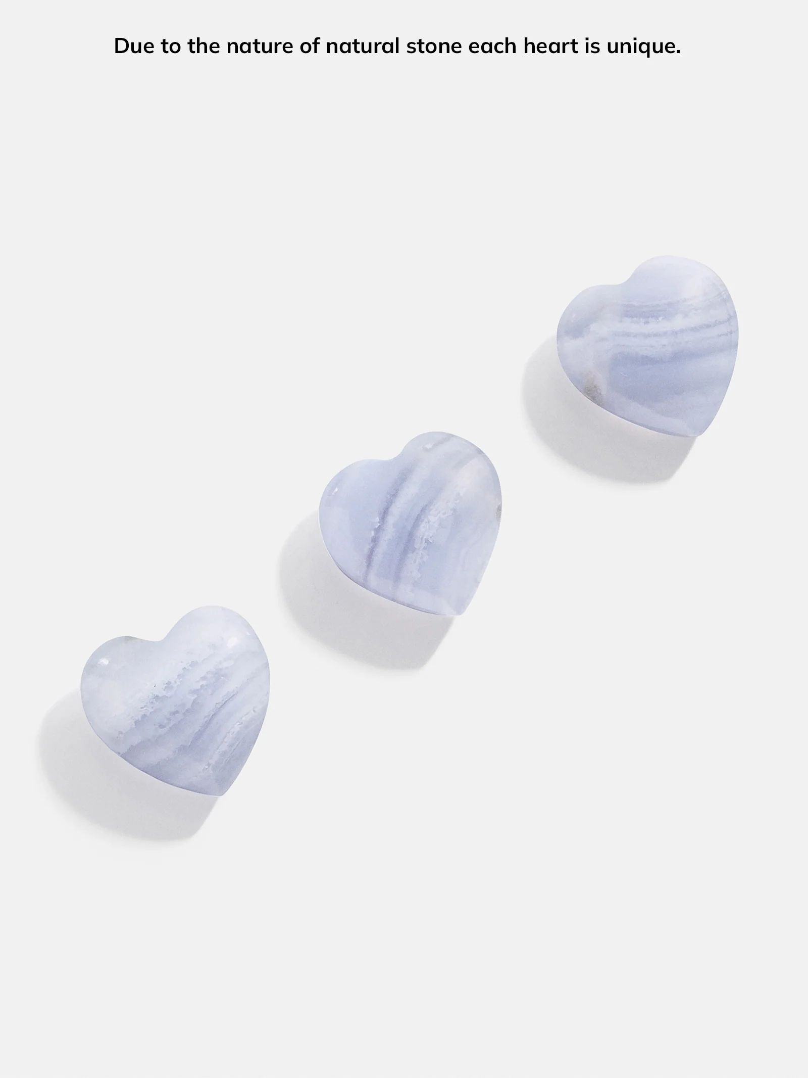 Juno Blue Lace Agate Necklace - Blue Lace Agate Stone - Image 4