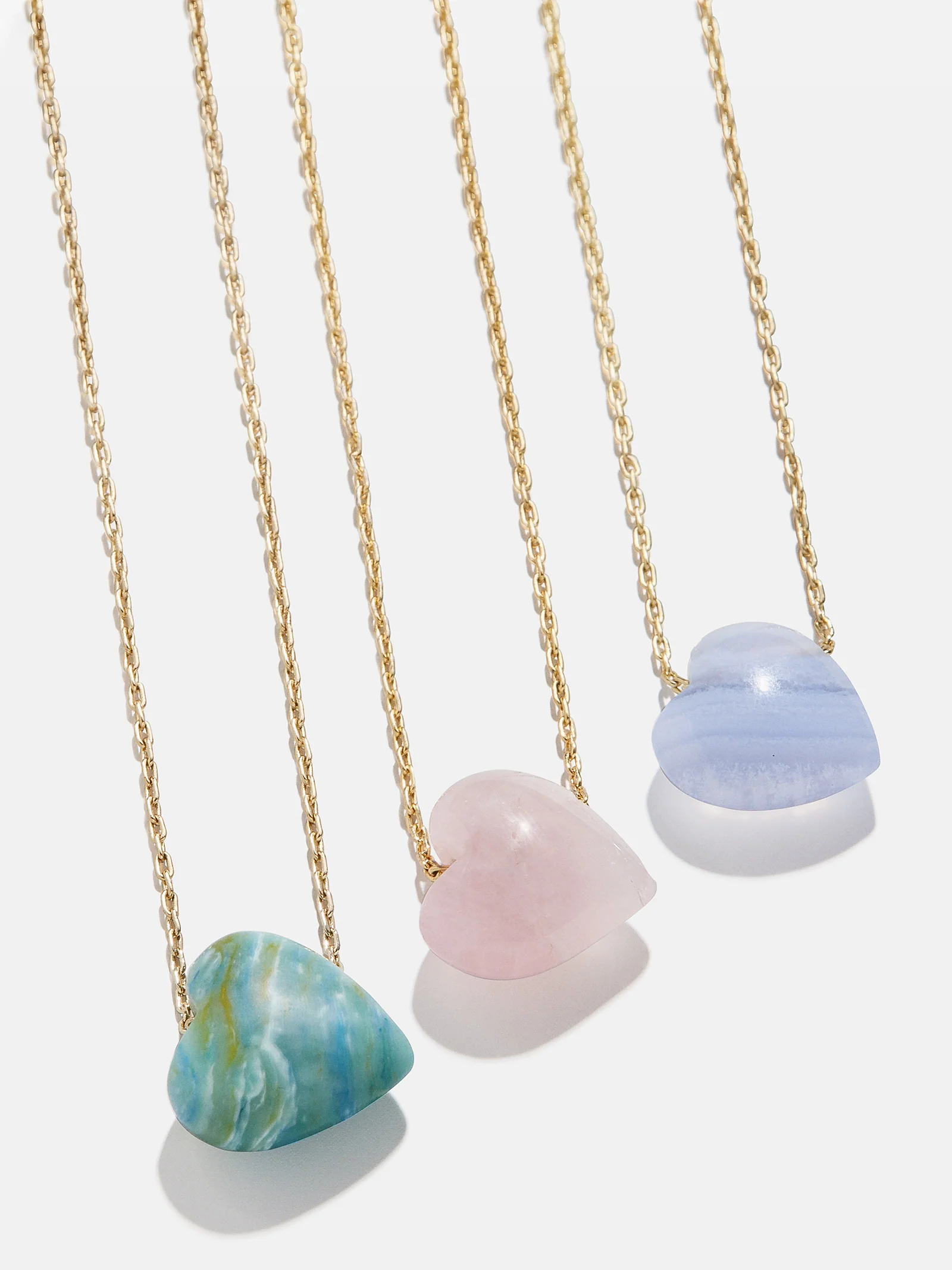 Juno Blue Lace Agate Necklace - Blue Lace Agate Stone - Image 5