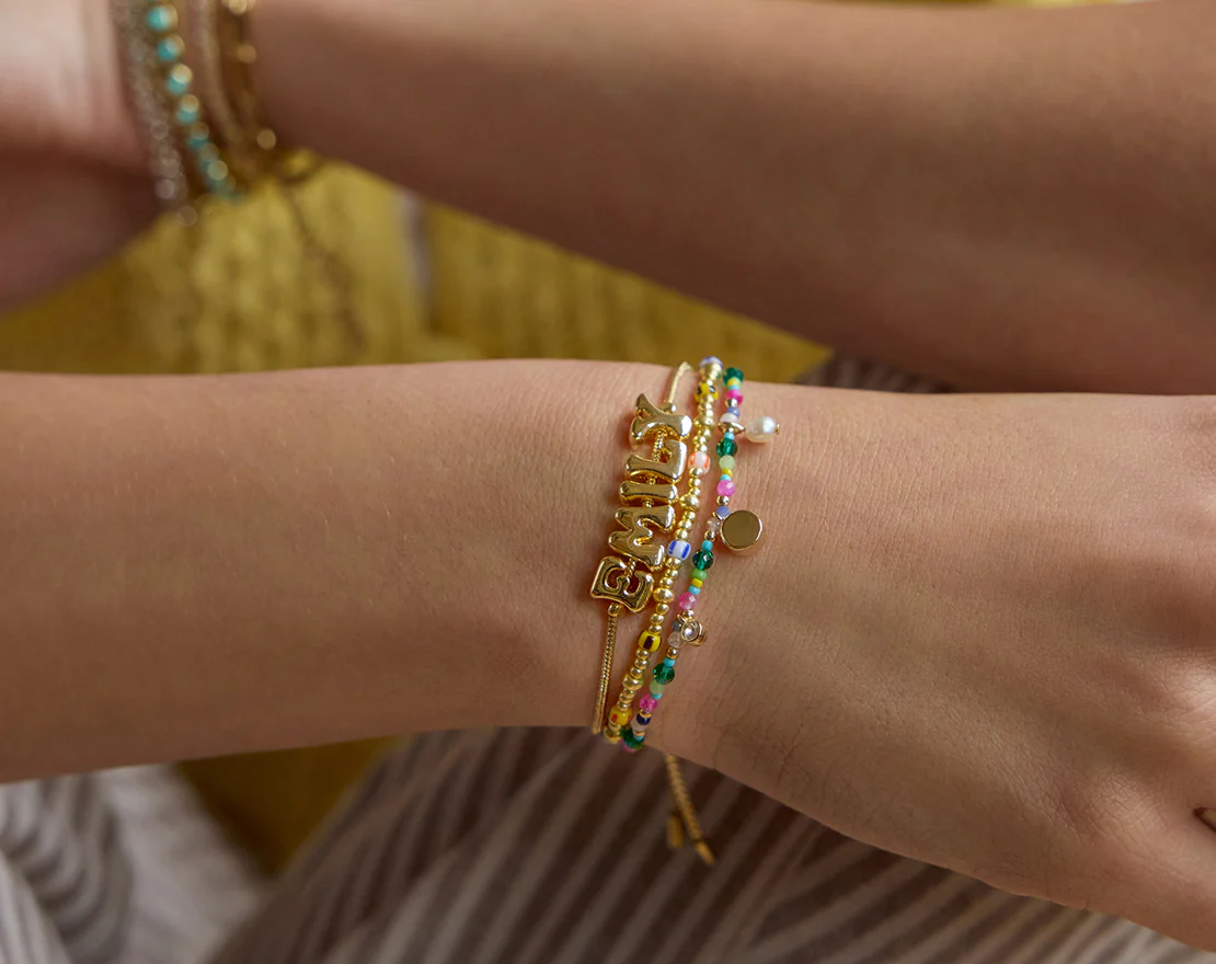 Rowan Semi-Precious Custom Layered Bracelet - St. Tropez - Image 4